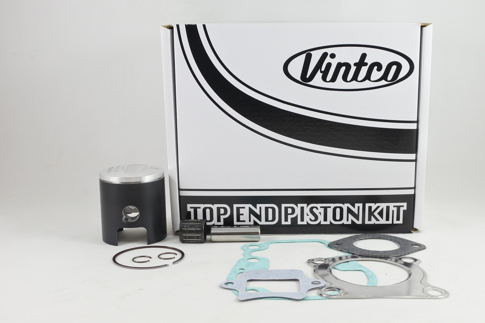 TOP END PISTON KIT 77-77 SUZUKI RM 80 49.50mm 0.5mm OVER VINTCO KTS11-0.5 image 1