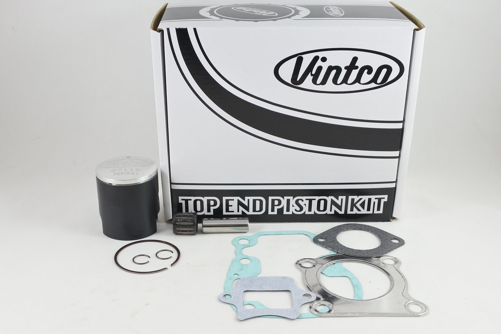 TOP END PISTON KIT 77-77 SUZUKI RM 80 49.50mm 0.5mm OVER VINTCO KTS11-0.5 thumbnail 2