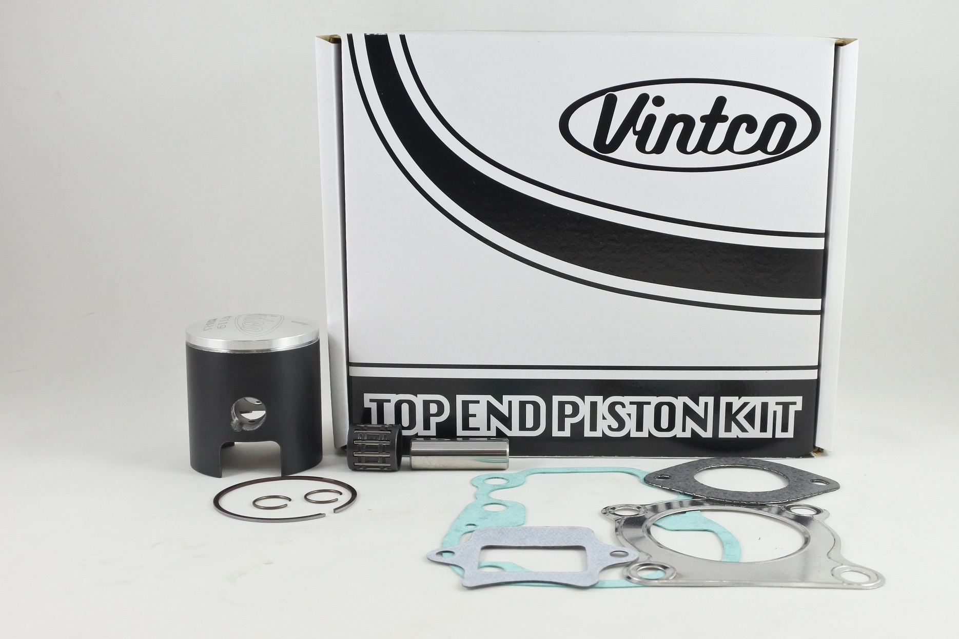 TOP END PISTON KIT 77-77 SUZUKI RM 80 50.50mm 1.5mm OVER VINTCO KTS11-1.5 image 1