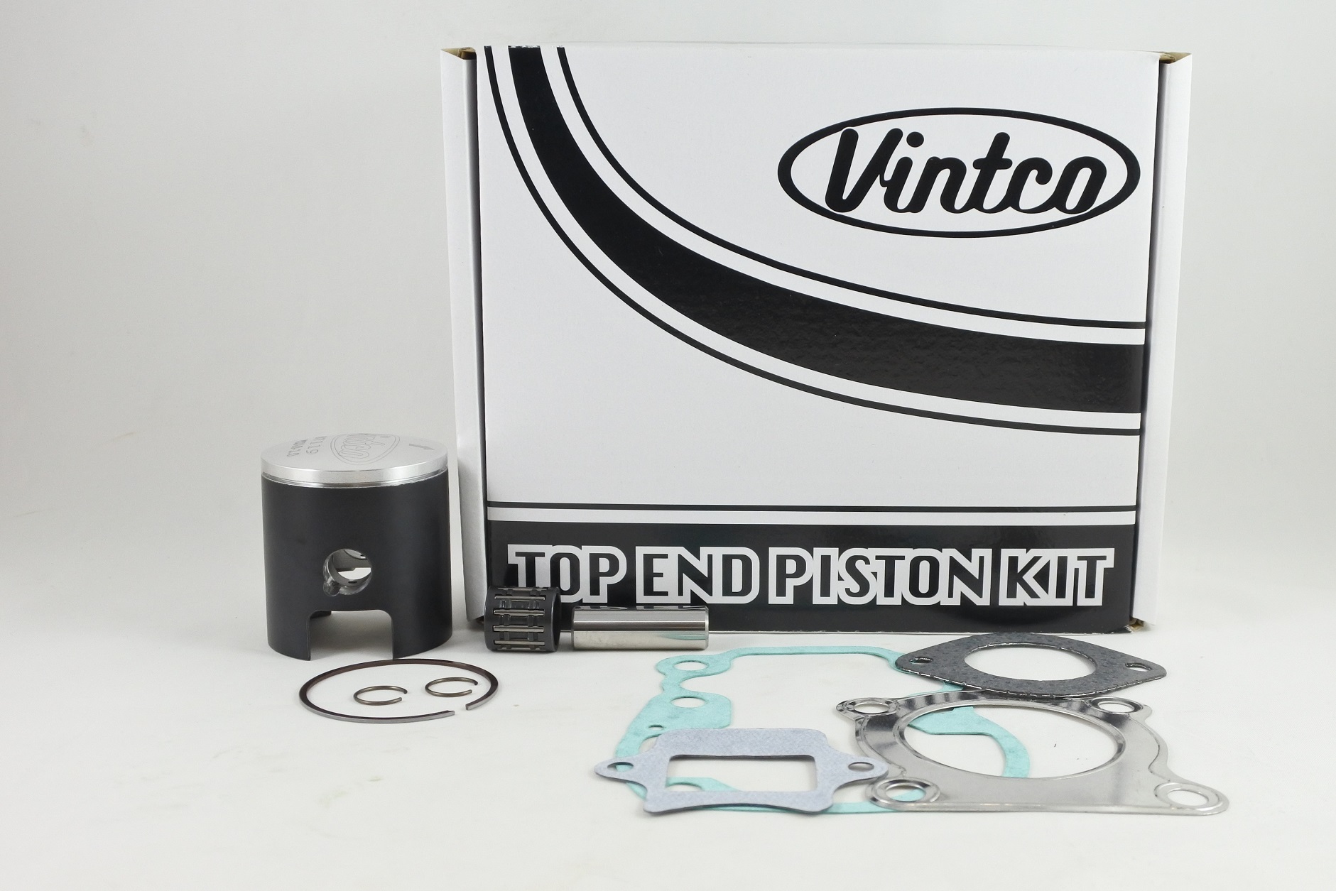 TOP END PISTON KIT 77-77 SUZUKI RM 80 51mm 2.0mm OVER VINTCO KTS11-2.0 image 1