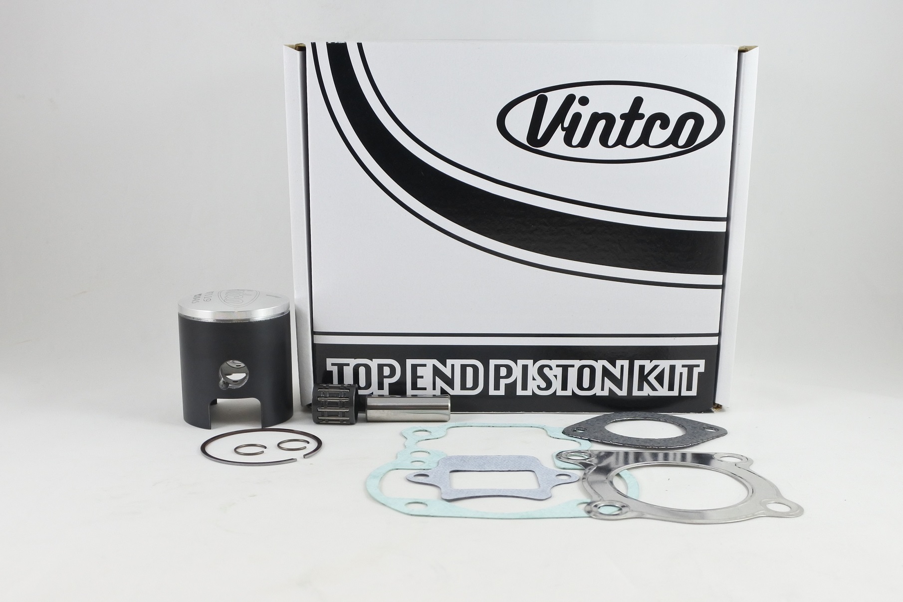 TOP END PISTON KIT 78-81 SUZUKI RM 80 49.5mm 0.5mm OVER VINTCO KTS12-0.5 image 1