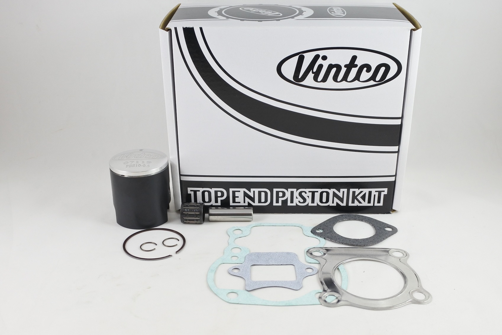 TOP END PISTON KIT 78-81 SUZUKI RM 80 49.5mm 0.5mm OVER VINTCO KTS12-0.5 thumbnail 2