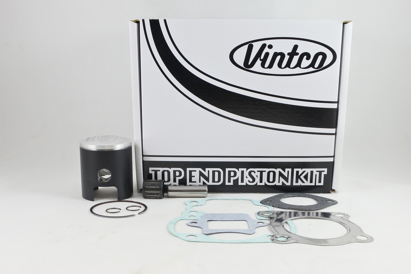 TOP END PISTON KIT 78-81 SUZUKI RM 80 49mm STANDARD VINTCO KTS12-00 image 1
