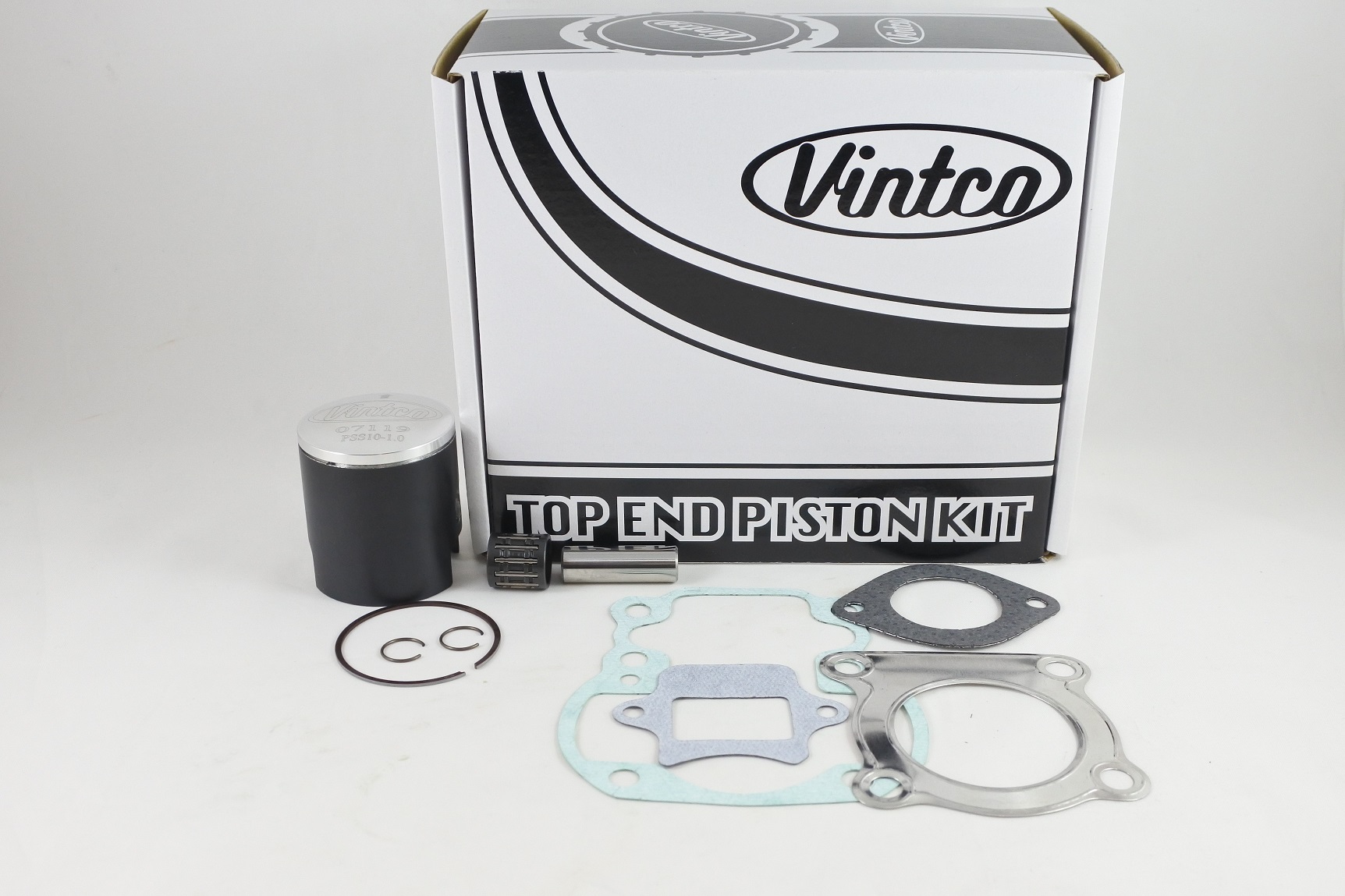 TOP END PISTON KIT 78-81 SUZUKI RM 80 50.00mm 1.0mm OVER VINTCO KTS12-1.0 thumbnail 2