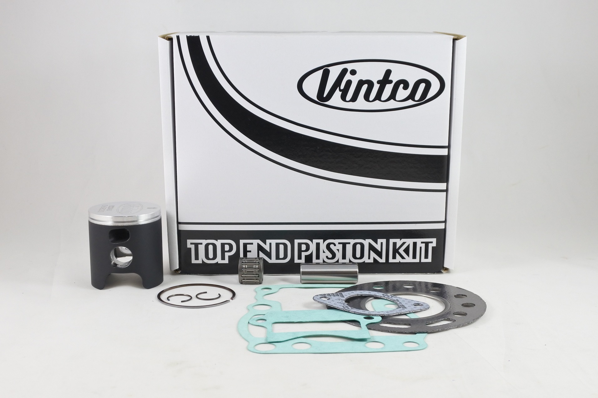 TOP END PISTON KIT 86-87 SUZUKI RM 80 48mm 0.5mm OVER VINTCO KTS13-0.5 image 1