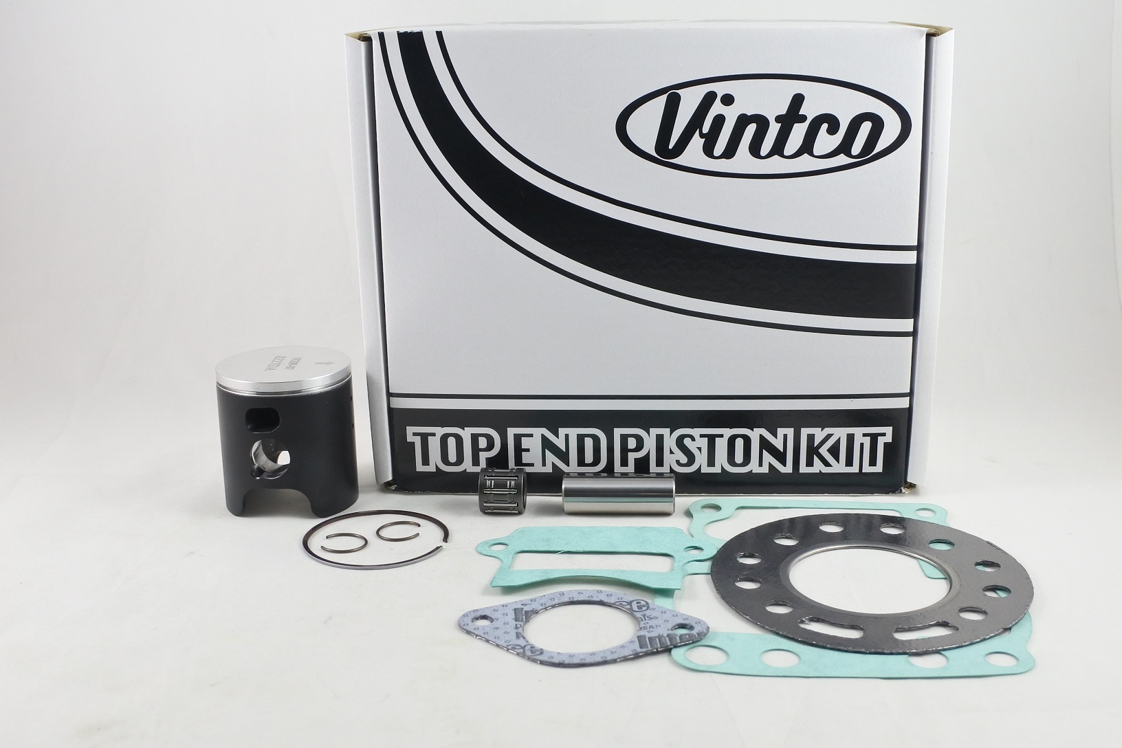 TOP END PISTON KIT 86-87 SUZUKI RM 80 47.5mm STANDARD VINTCO KTS13-00 image 1