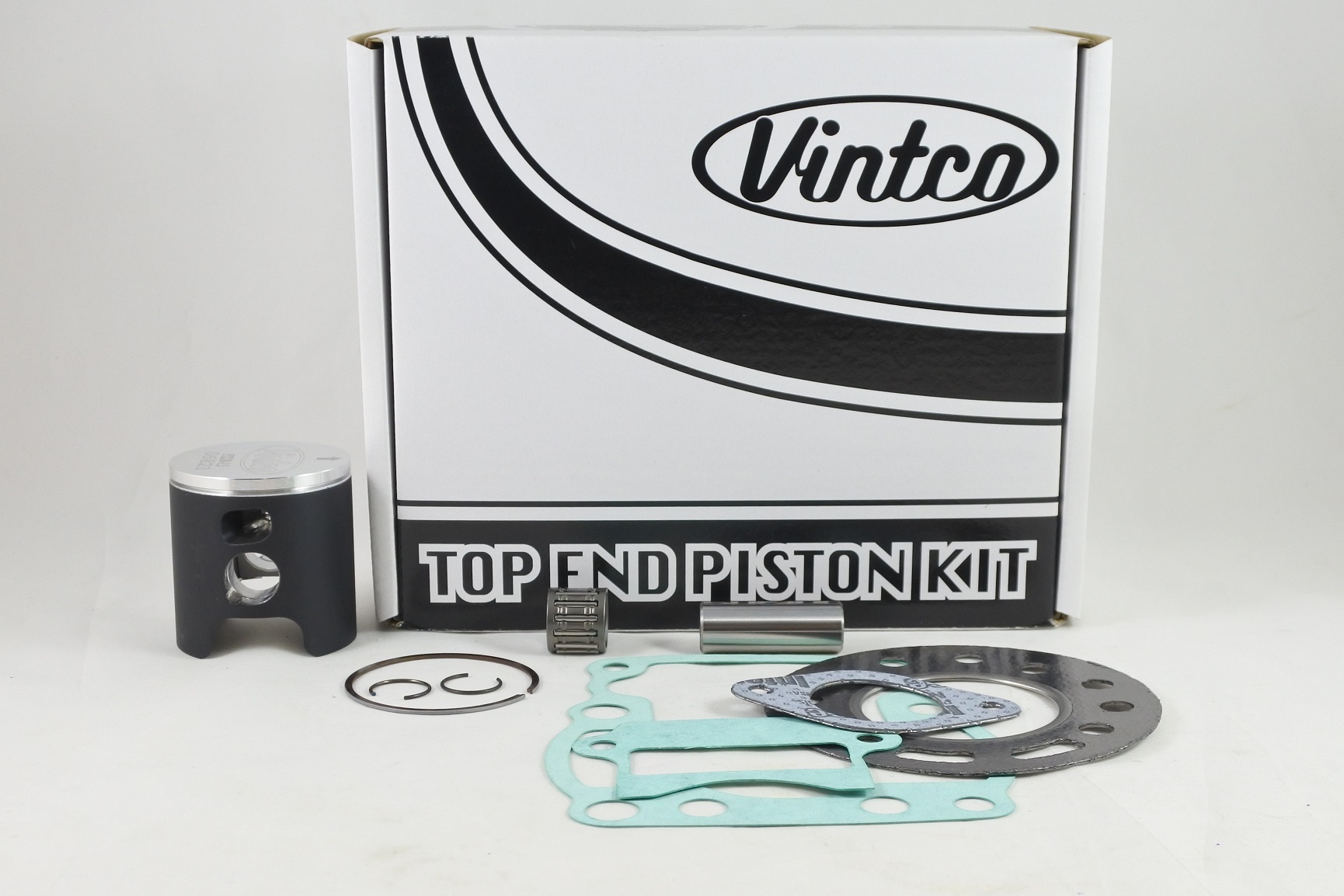 TOP END PISTON KIT 86-87 SUZUKI RM 80 49.0mm 1.5mm OVER VINTCO KTS13-1.5 image 1