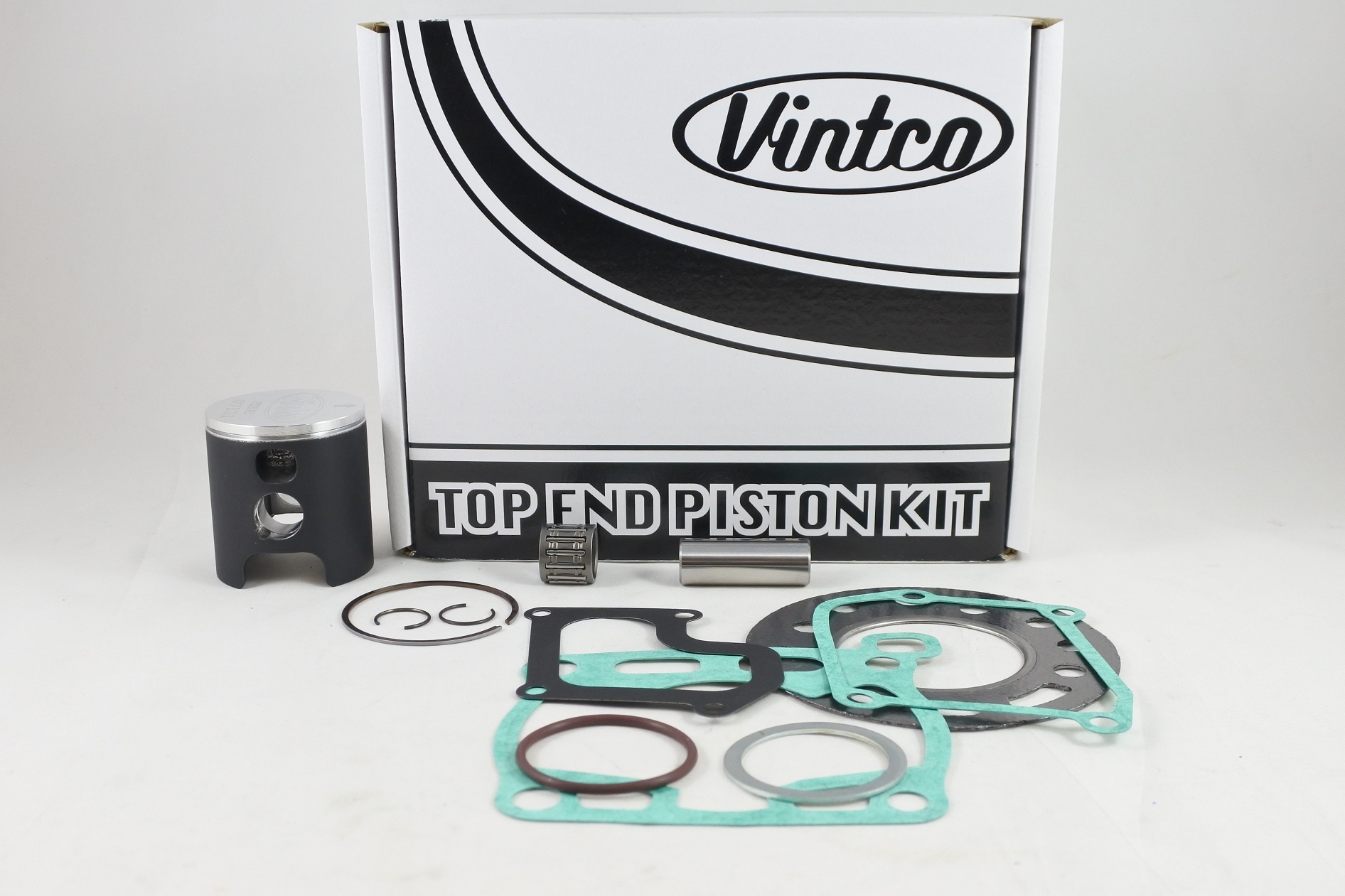 TOP END PISTON KIT 89-90 SUZUKI RM 80 48.00mm 0.5mm OVER VINTCO KTS14-0.5 image 1