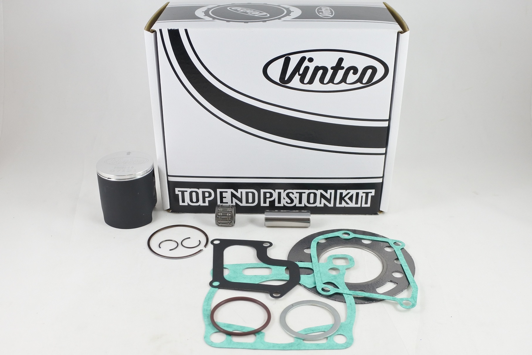 TOP END PISTON KIT 89-90 SUZUKI RM 80 48.00mm +1.0mm OVER VINTCO KTS14-1.0 thumbnail 2