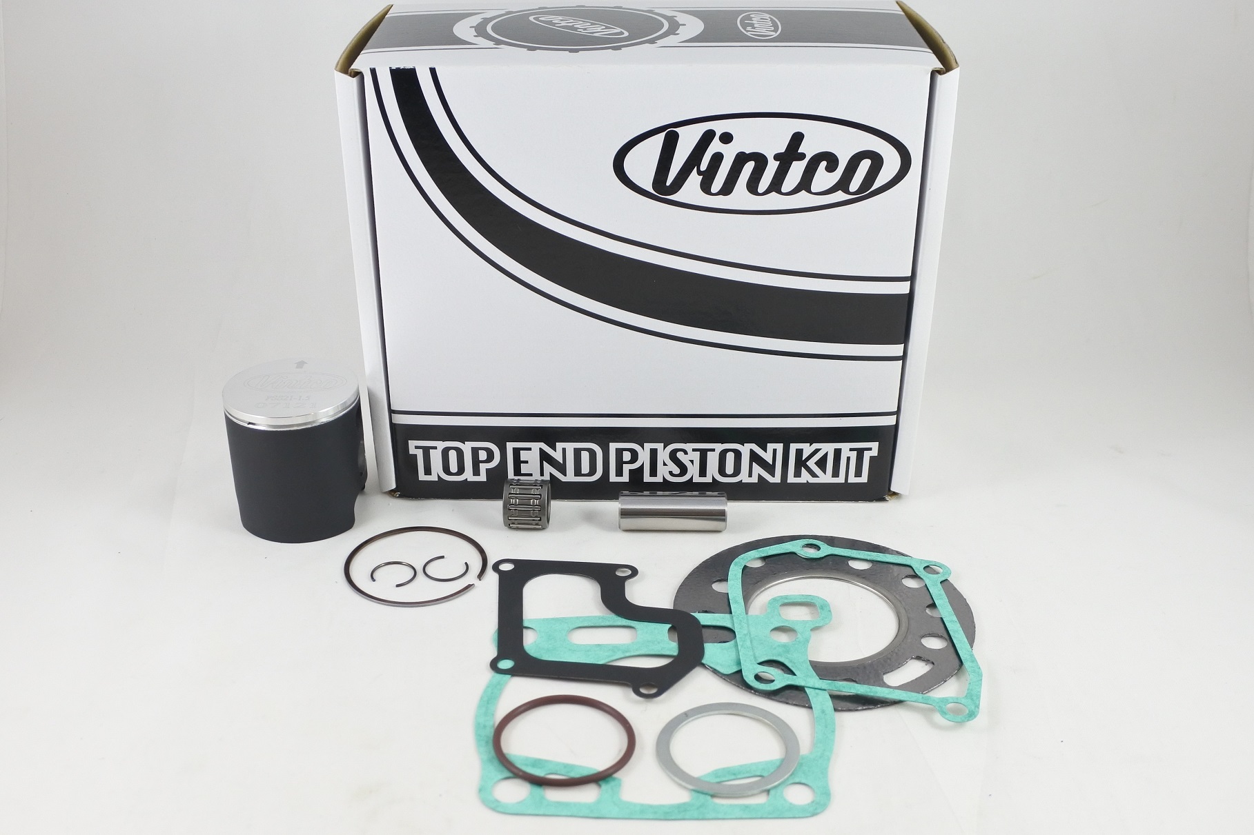 TOP END PISTON KIT 89-90 SUZUKI RM 80 49.00mm 1.5mm OVER VINTCO KTS14-1.5 thumbnail 2