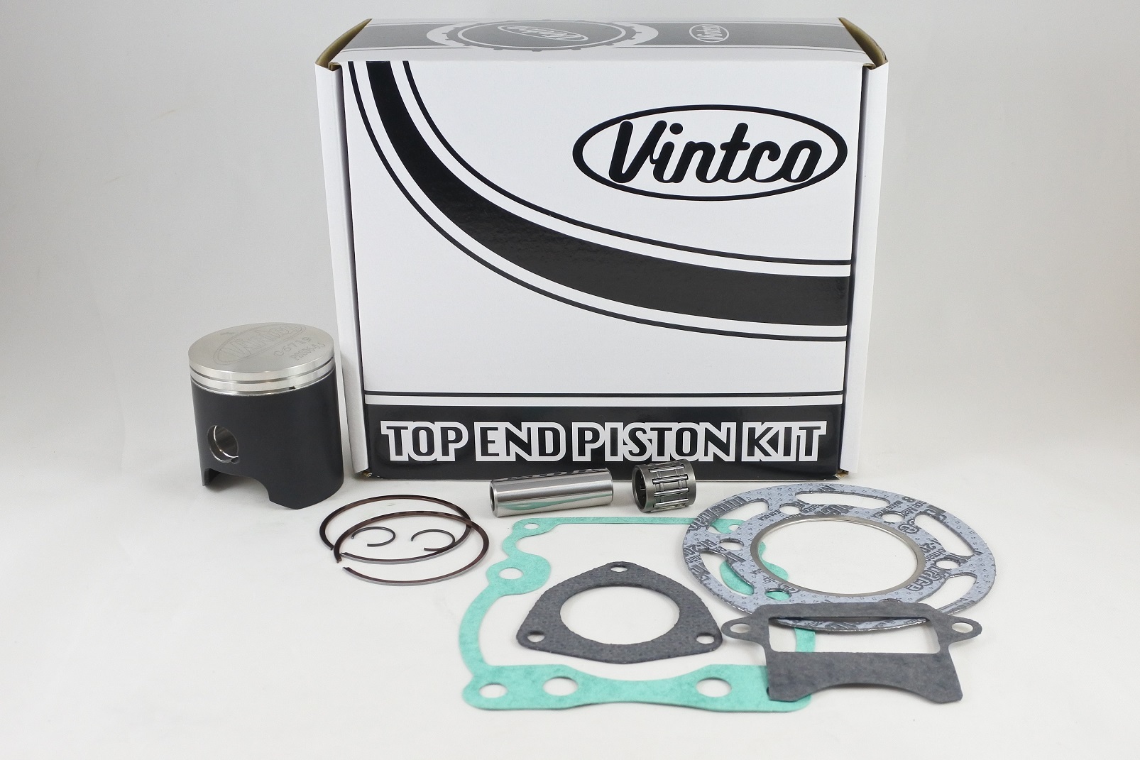 TOP END PISTON KIT 81-81 SUZUKI RM 125 54.5mm 0.50mm OVER VINTCO KTS15-0.5 thumbnail 2