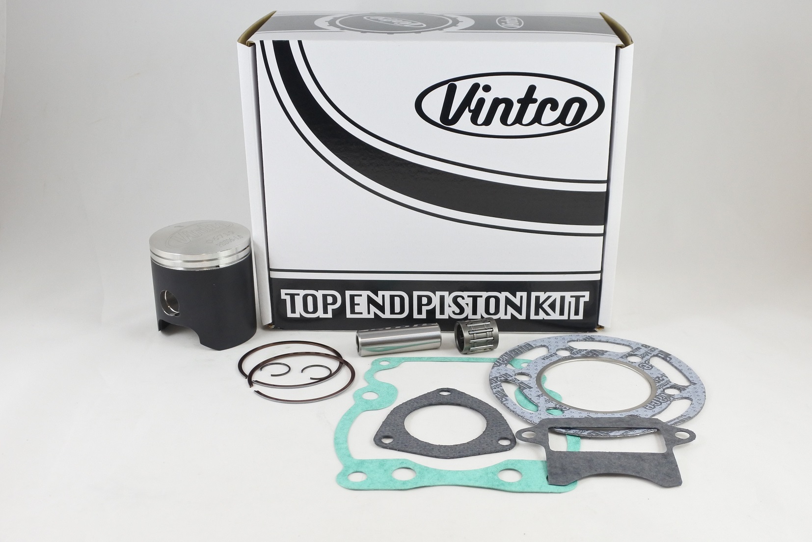 TOP END PISTON KIT 81-81 SUZUKI RM 125 55.50mm 1.5mm OVER VINTCO KTS15-1.5 thumbnail 2