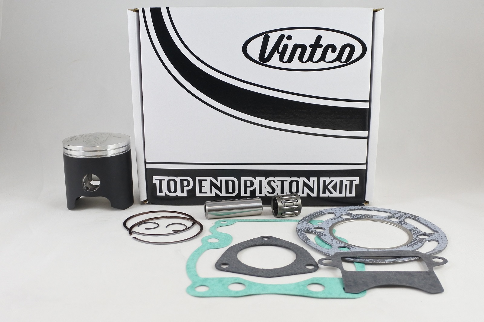 TOP END PISTON KIT 81-81 SUZUKI RM 125 56.00mm VINTCO KTS15-2.0 image 1