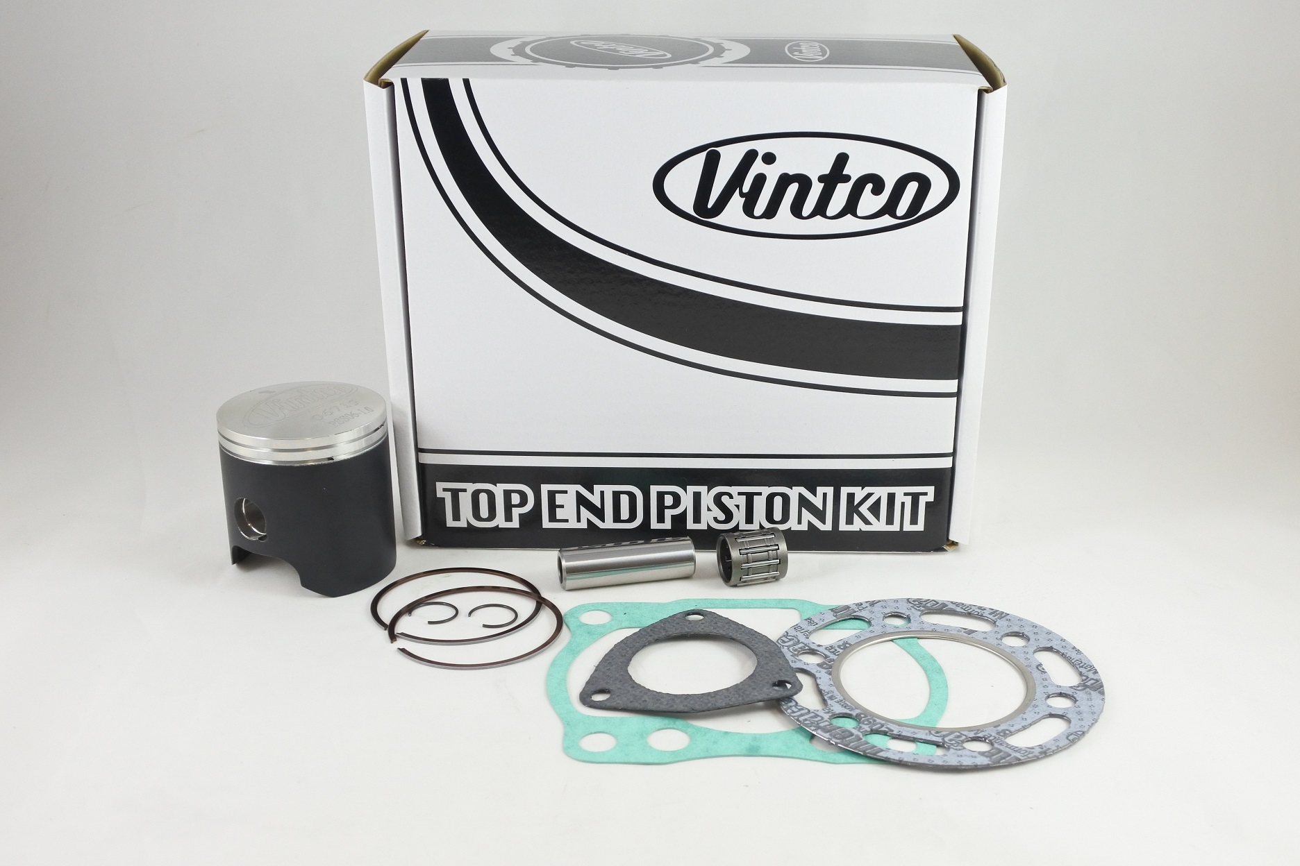 TOP END PISTON KIT 82-83 SUZUKI RM 125 55.50 1.5mm OVER VINTCO KTS16-1.5 thumbnail 2