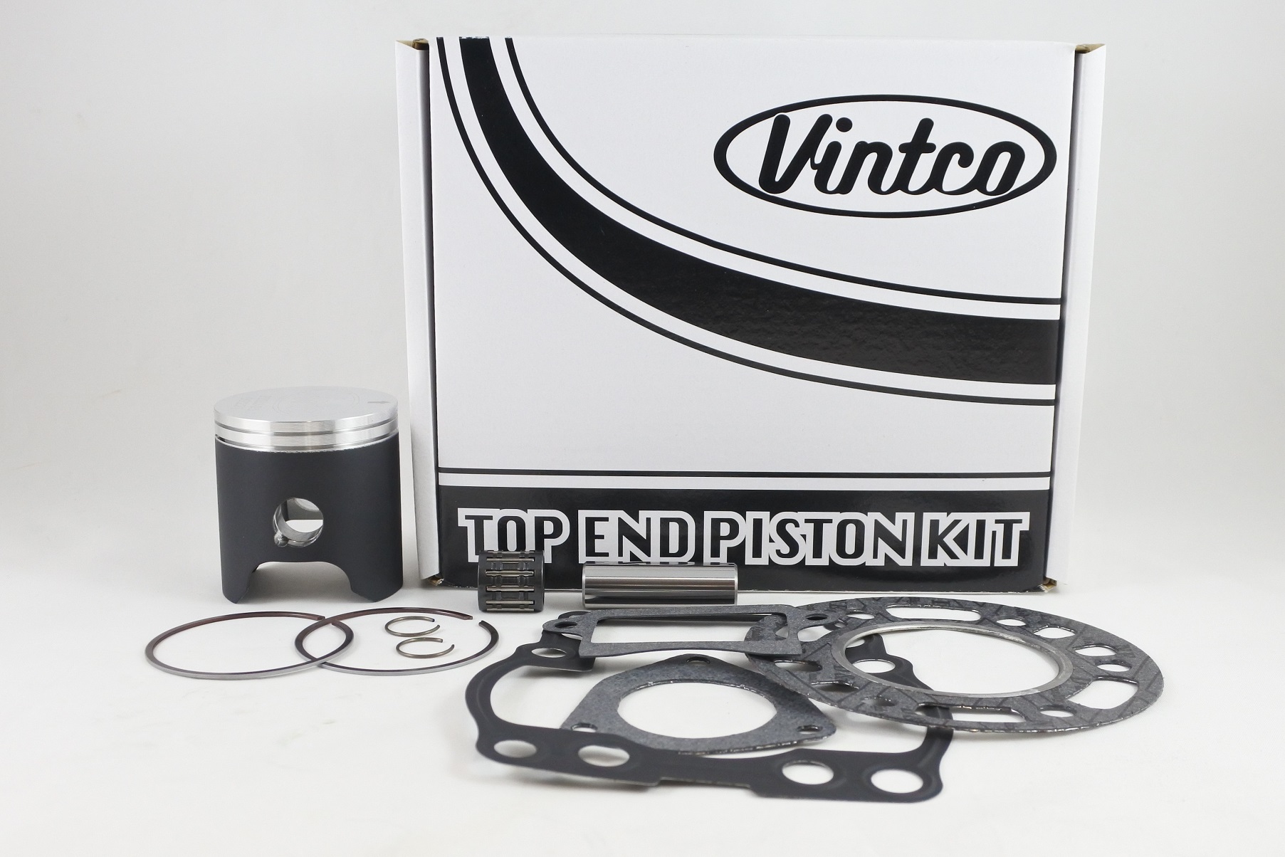 TOP END PISTON KIT 85-85 SUZUKI RM 125 54.5mm 0.5mm OVER VINTCO KTS17-0.5 image 1
