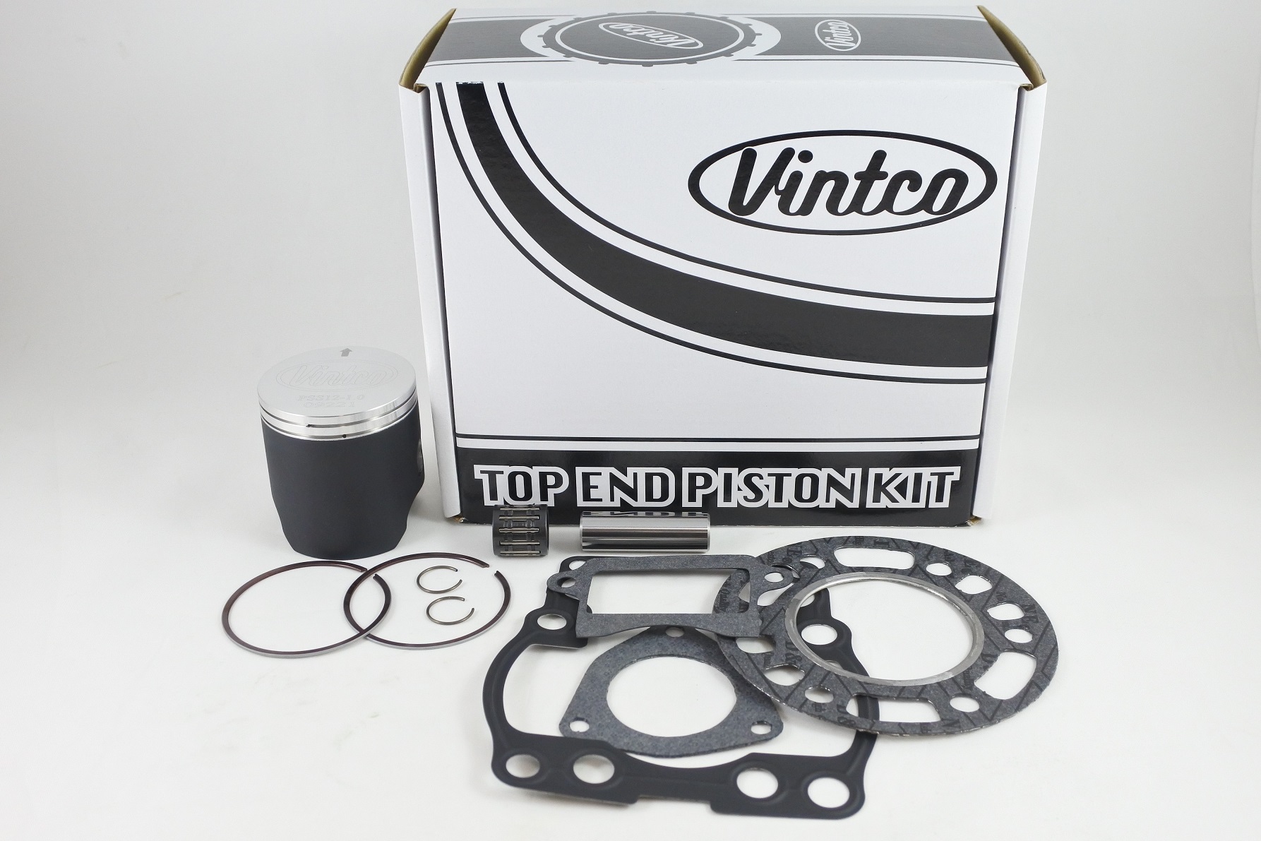 TOP END PISTON KIT 85-85 SUZUKI RM 125 55.00mm 1.0mm OVER VINTCO KTS17-1.0 thumbnail 2