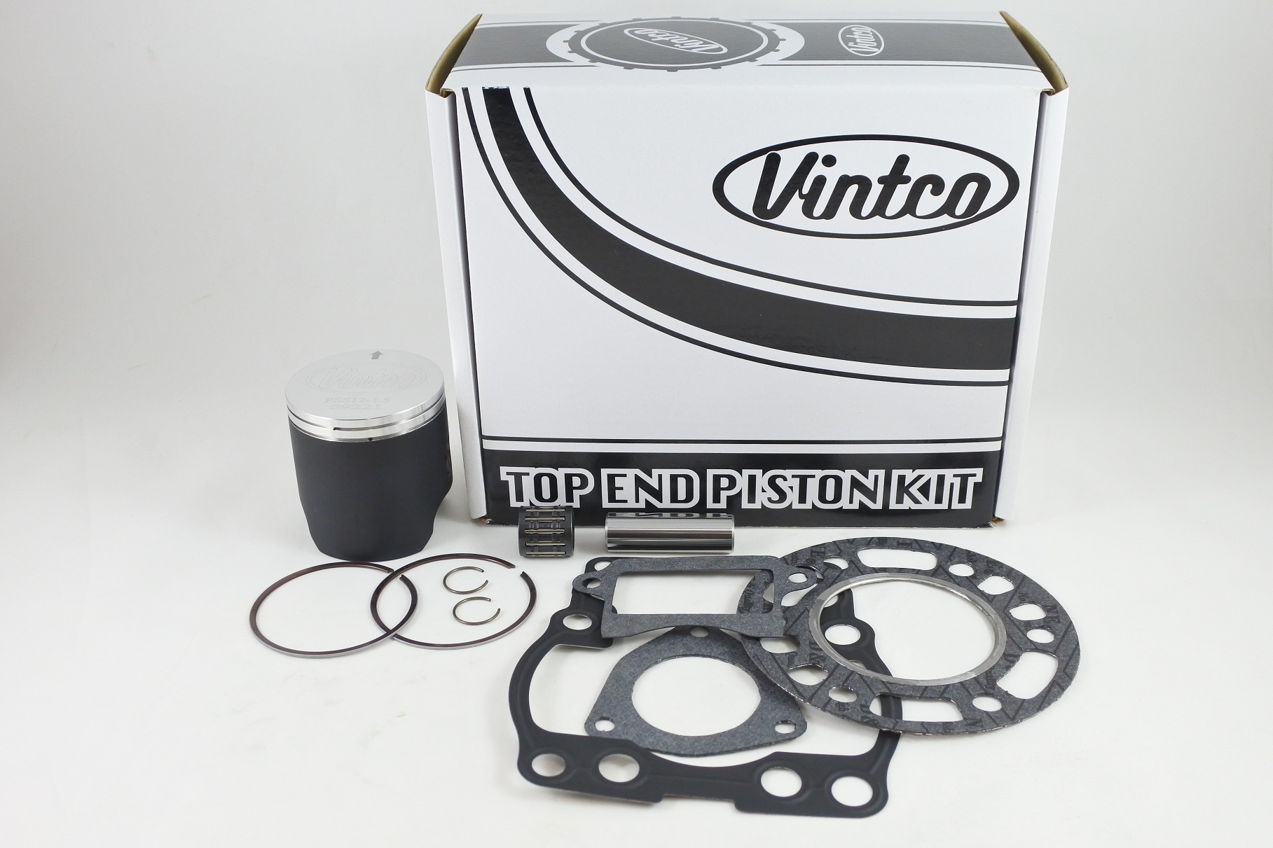 TOP END PISTON KIT 85-85 SUZUKI RM 125 56.00MM 1.5MM OVER VINTCO KTS17-1.5 thumbnail 2