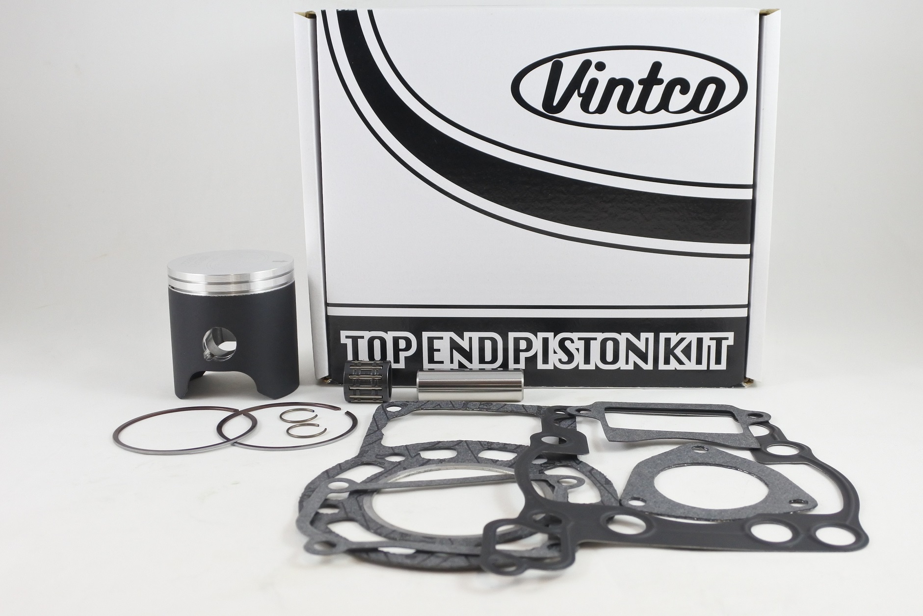 TOP END PISTON KIT 86-86 SUZUKI RM 125 54.5mm 0.5mm OVER VINTCO KTS18-0.5 image 1