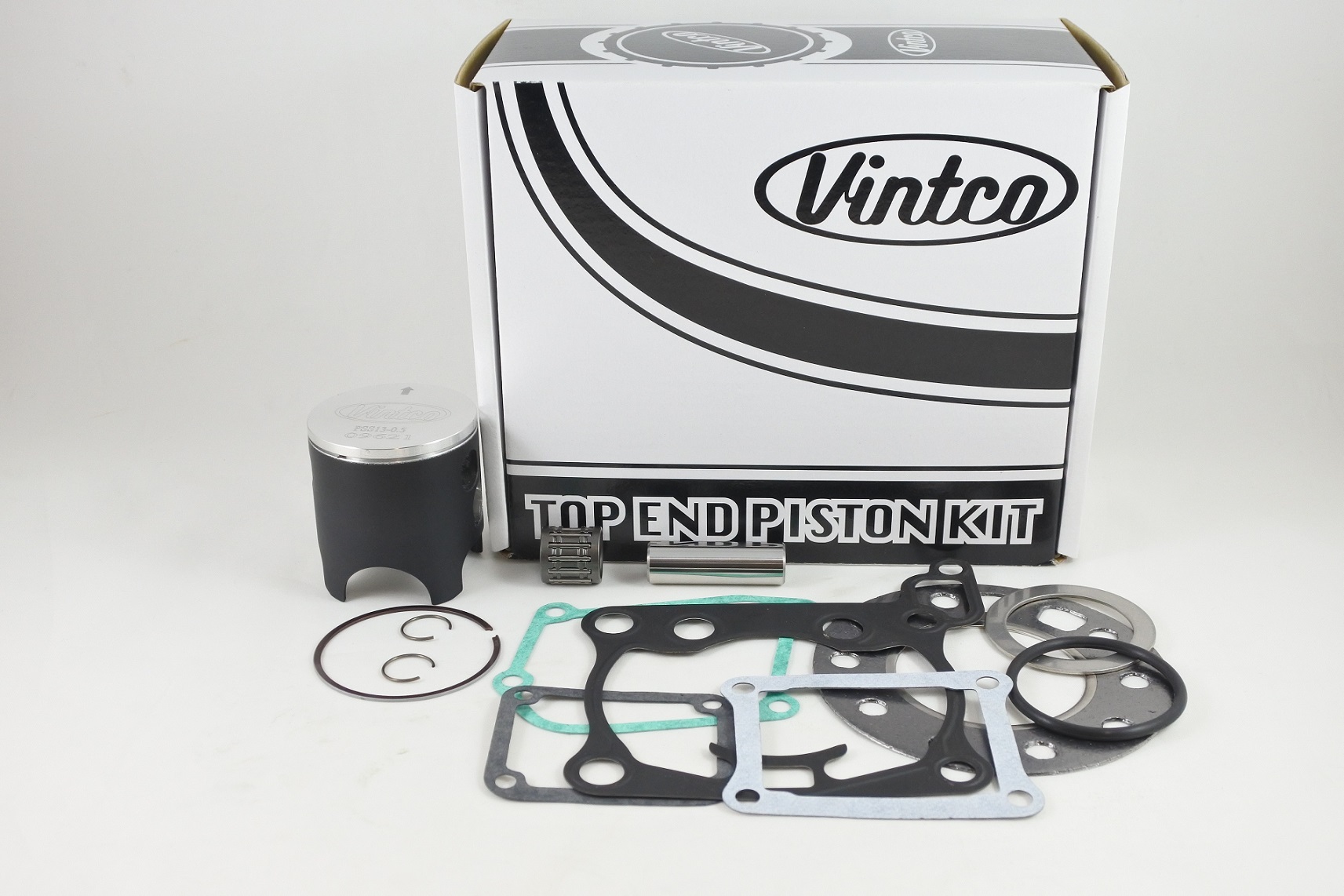 TOP END PISTON KIT 87-87 SUZUKI RM 125 54.5mm VINTCO KTS19-0.5 thumbnail 2