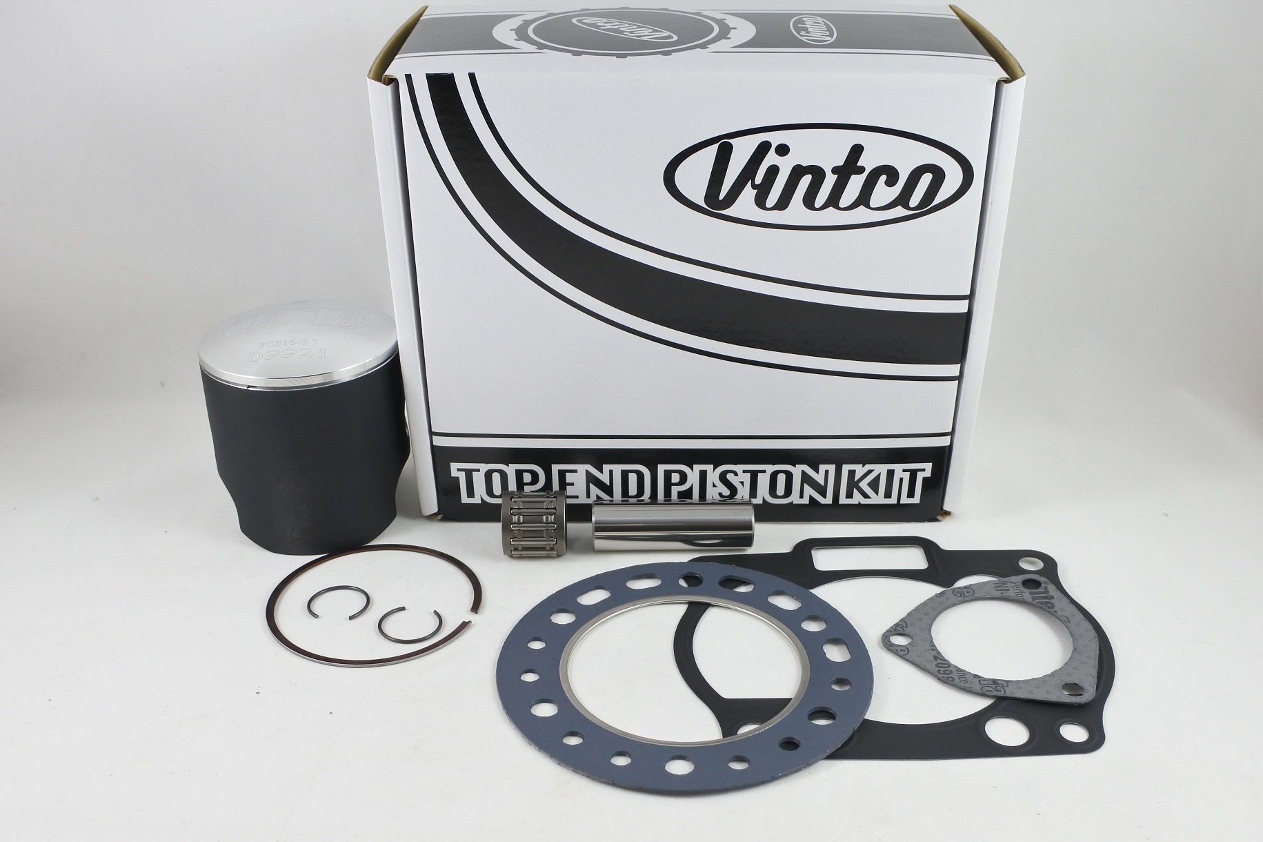 TOP END PISTON KIT 82-85 SUZUKI RM 250 70.5mm 0.5mm OVER VINTCO KTS21-0.5 thumbnail 2