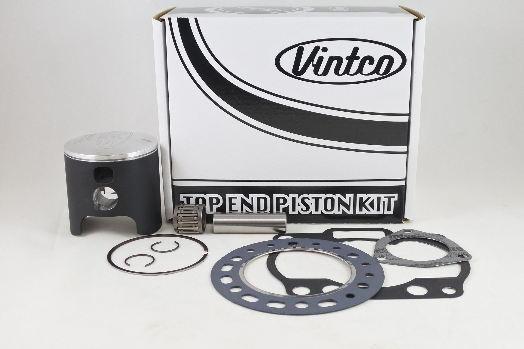 TOP END PISTON KIT 82-85 SUZUKI RM 250 71mm +1.0mm OVER VINTCO KTS21-1.0 image 1