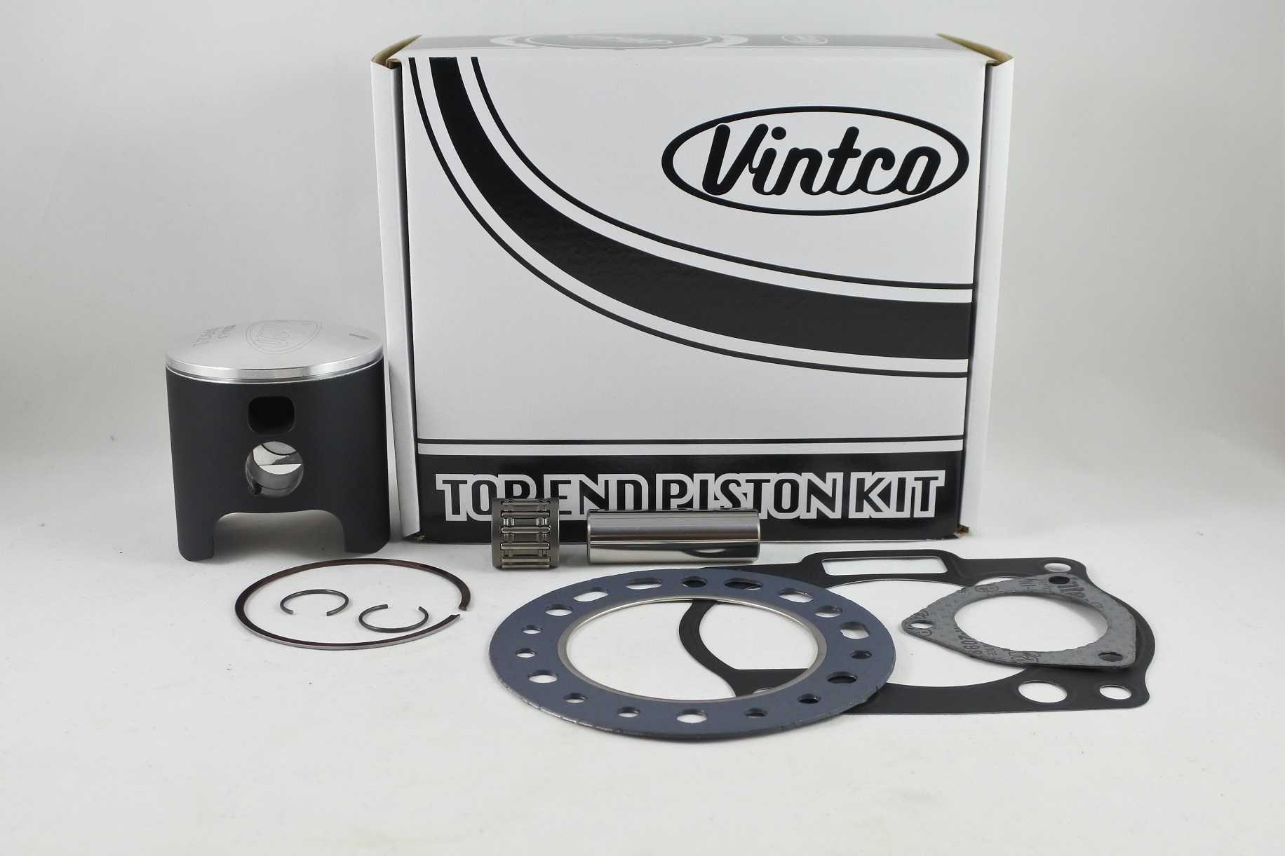 TOP END PISTON KIT 82-85 SUZUKI RM 250 71.5mm 1.5mm OVER VINTCO KTS21-1.5 image 1