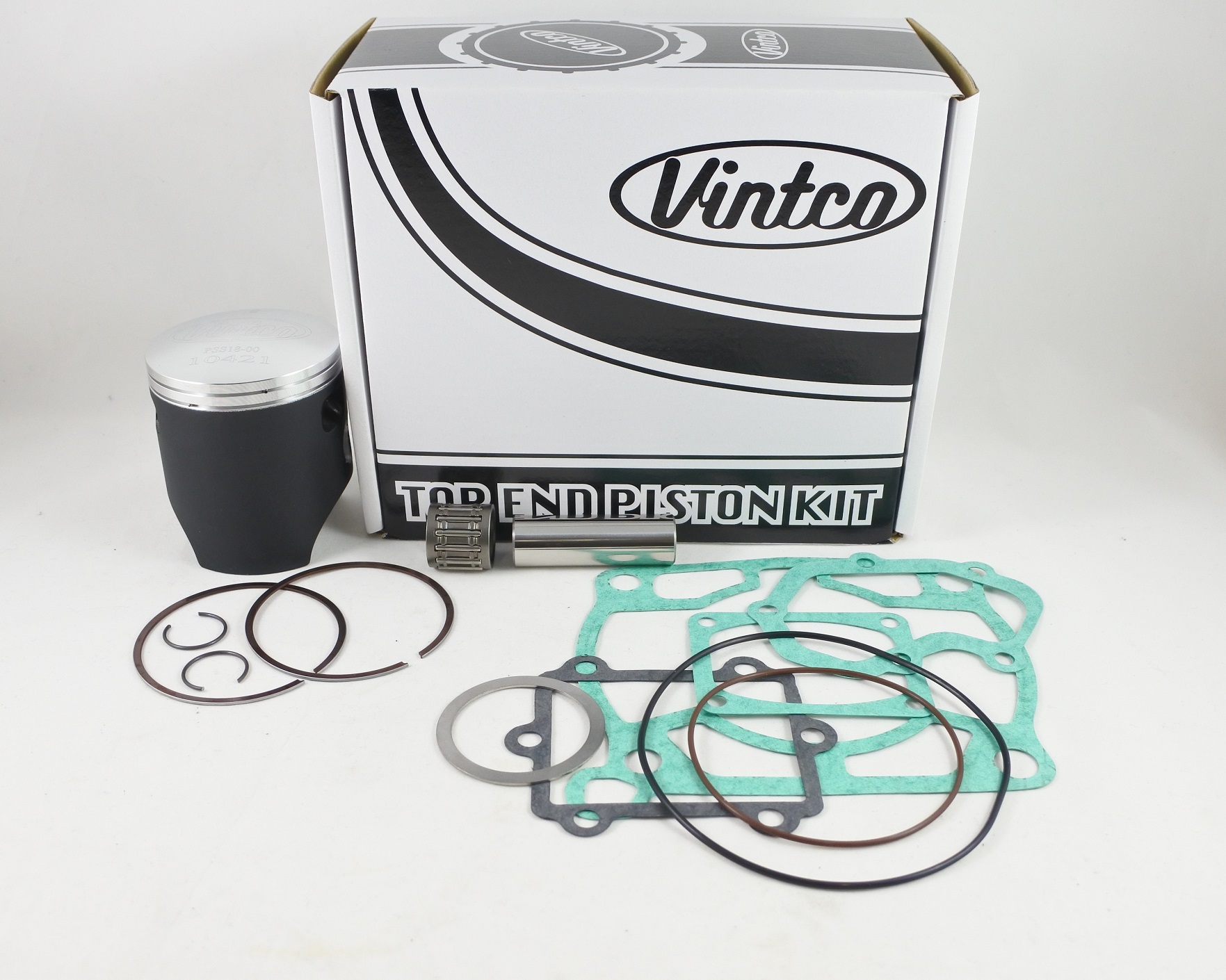TOP END PISTON KIT 91-95 SUZUKI RM 250 67.02mm STANDARD VINTCO KTS23-00 thumbnail 2