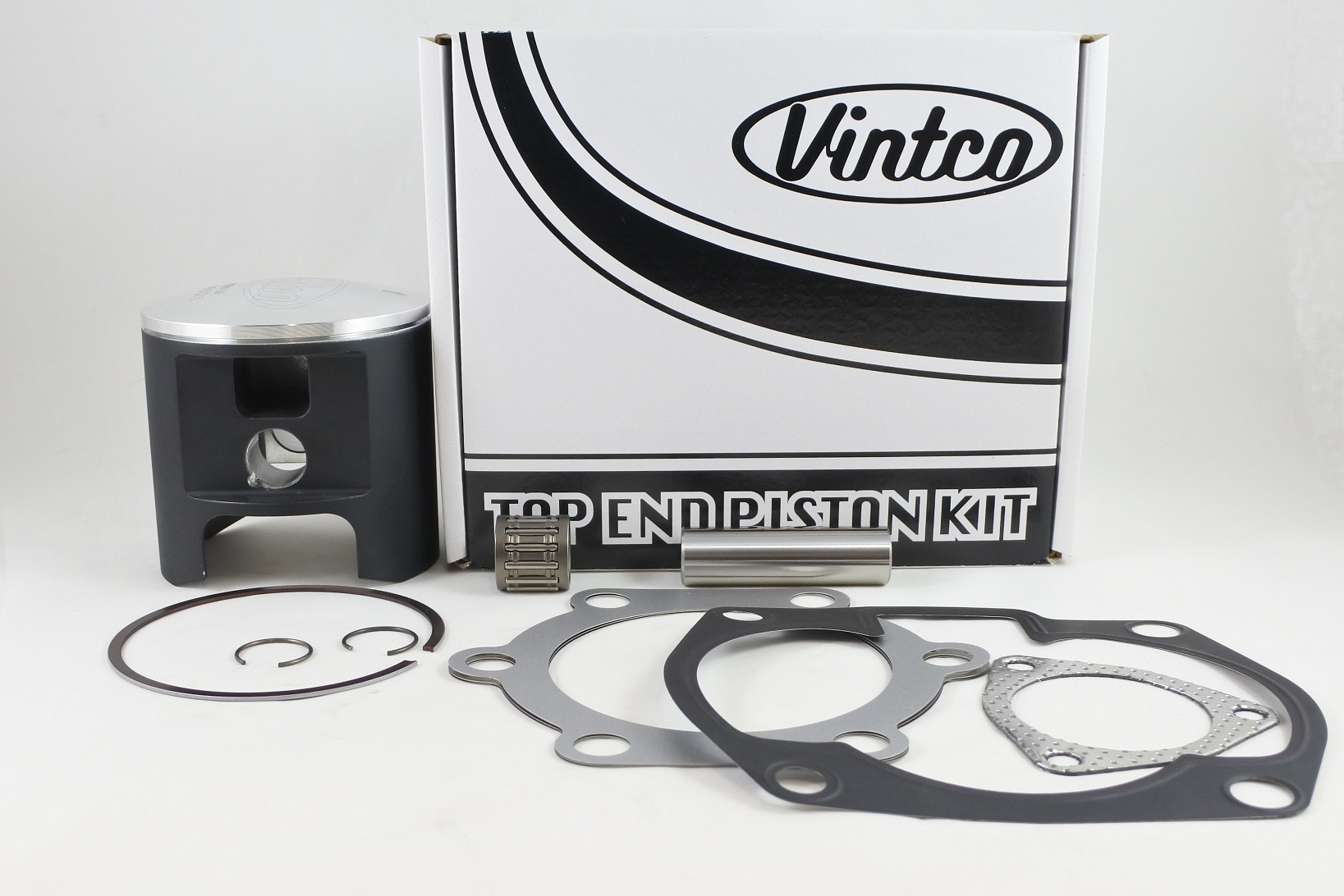 TOP END PISTON KIT 83-84 SUZUKI RM 500 89.5mm 1.0mm OVER VINTCO KTS24-1.0 image 1