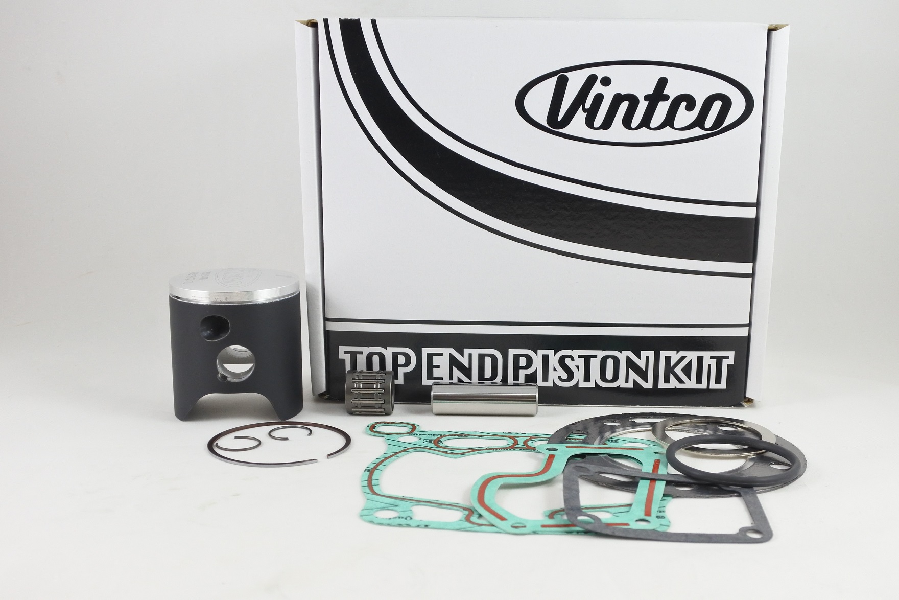 TOP END PISTON KIT 89-89 SUZUKI RM 125 54.02mm STANDARD VINTCO KTS25-00 image 1