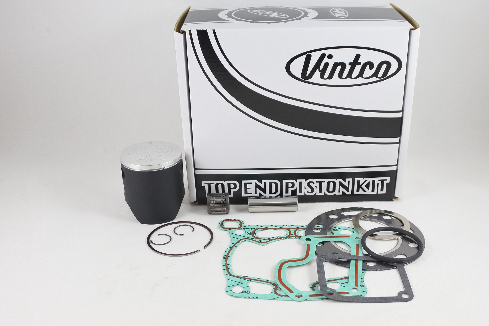TOP END PISTON KIT 89-89 SUZUKI RM 125 54.02mm STANDARD VINTCO KTS25-00 thumbnail 2