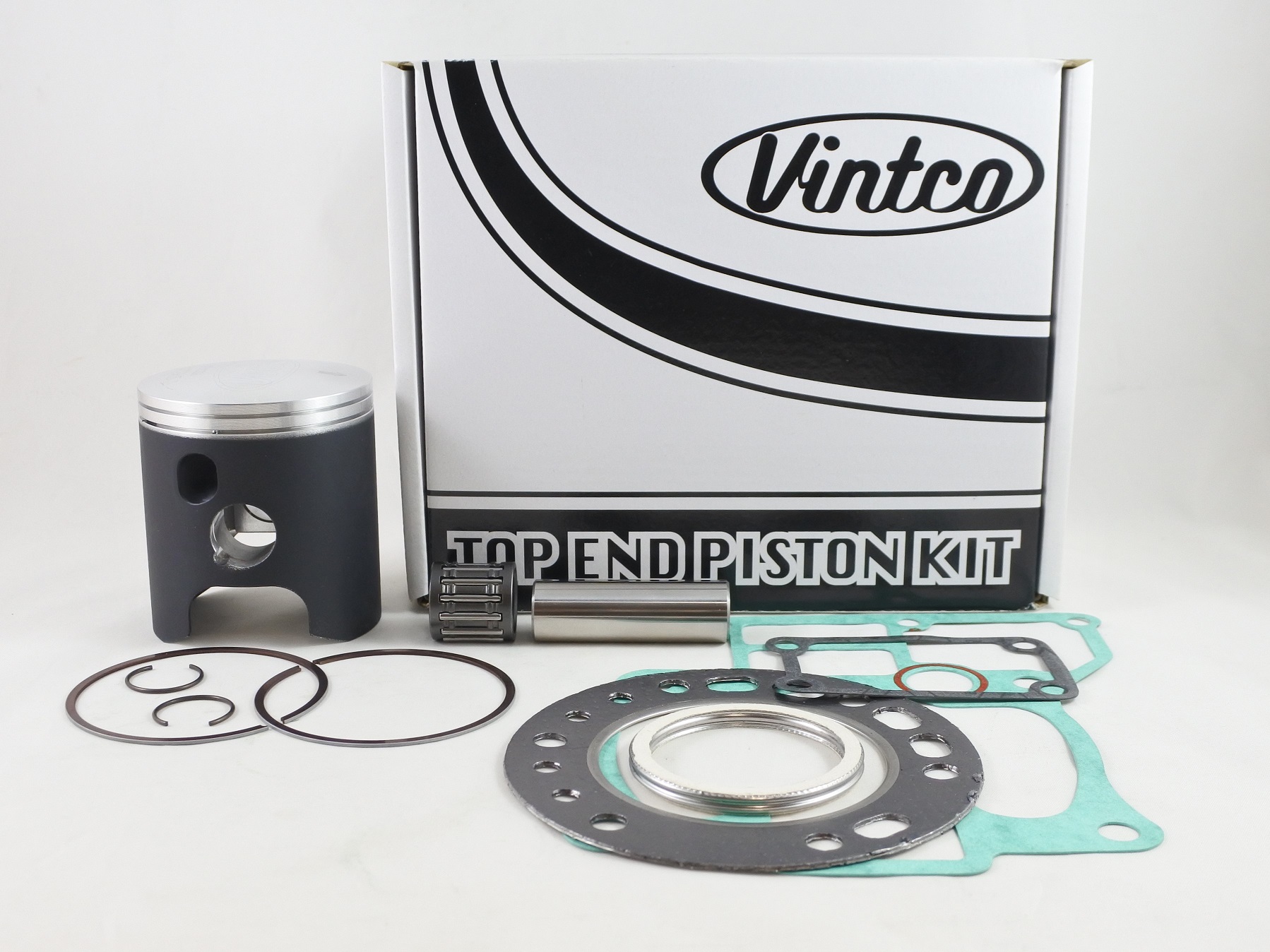 TOP END PISTON KIT 87-87 SUZUKI LT R 250 68mm 1.0mm OVER VINTCO KTS27-1.0 image 1