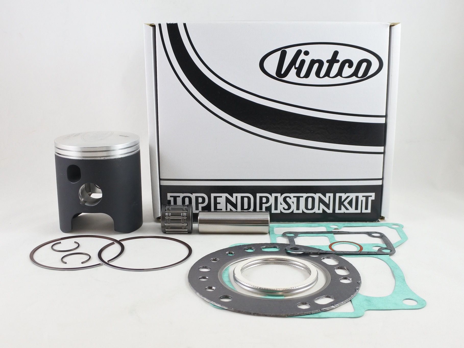 TOP END PISTON KIT 87-87 SUZUKI LT R 250 68.5mm OVER VINTCO KTS27-1.5 image 1