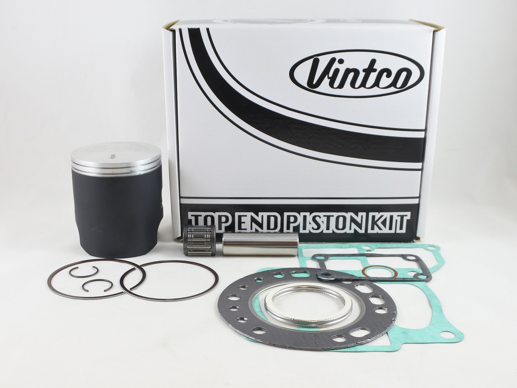 TOP END PISTON KIT 87-87 SUZUKI LT R 250 68.5mm OVER VINTCO KTS27-1.5 thumbnail 2