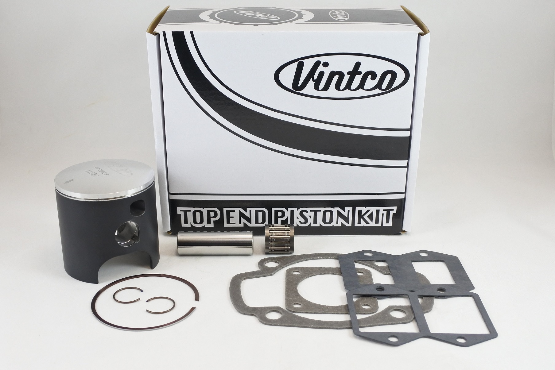 TOP END PISTON KIT 78-79 HUSQVARNA CR OR WR 250 70.0mm +0.5mm OVER VINTCO KTU02-0.5 image 1