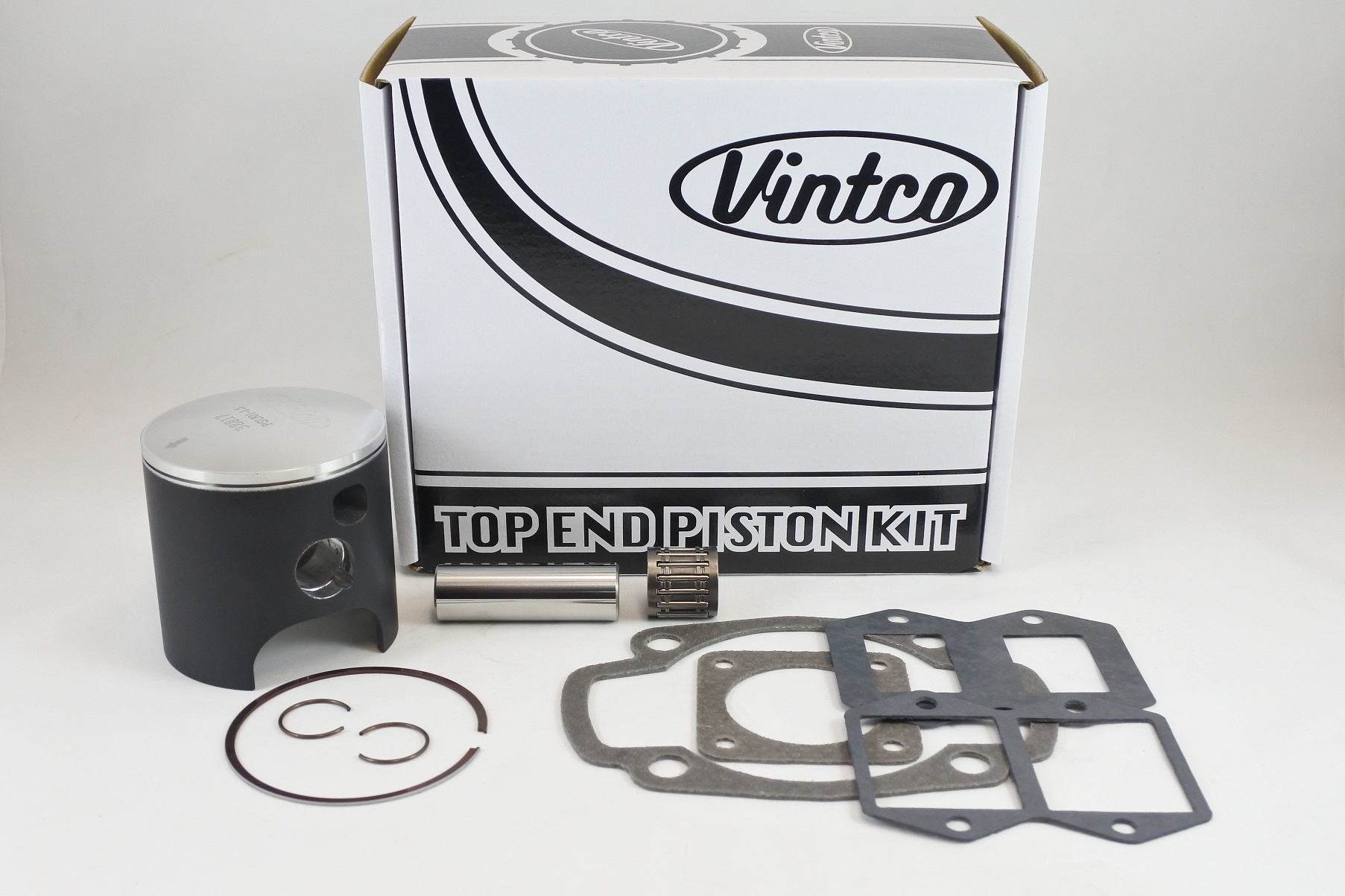TOP END PISTON KIT 78-79 HUSQVARNA CR OR WR 250 71.0mm 1.5mm OVER VINTCO KTU02-1.5 image 1
