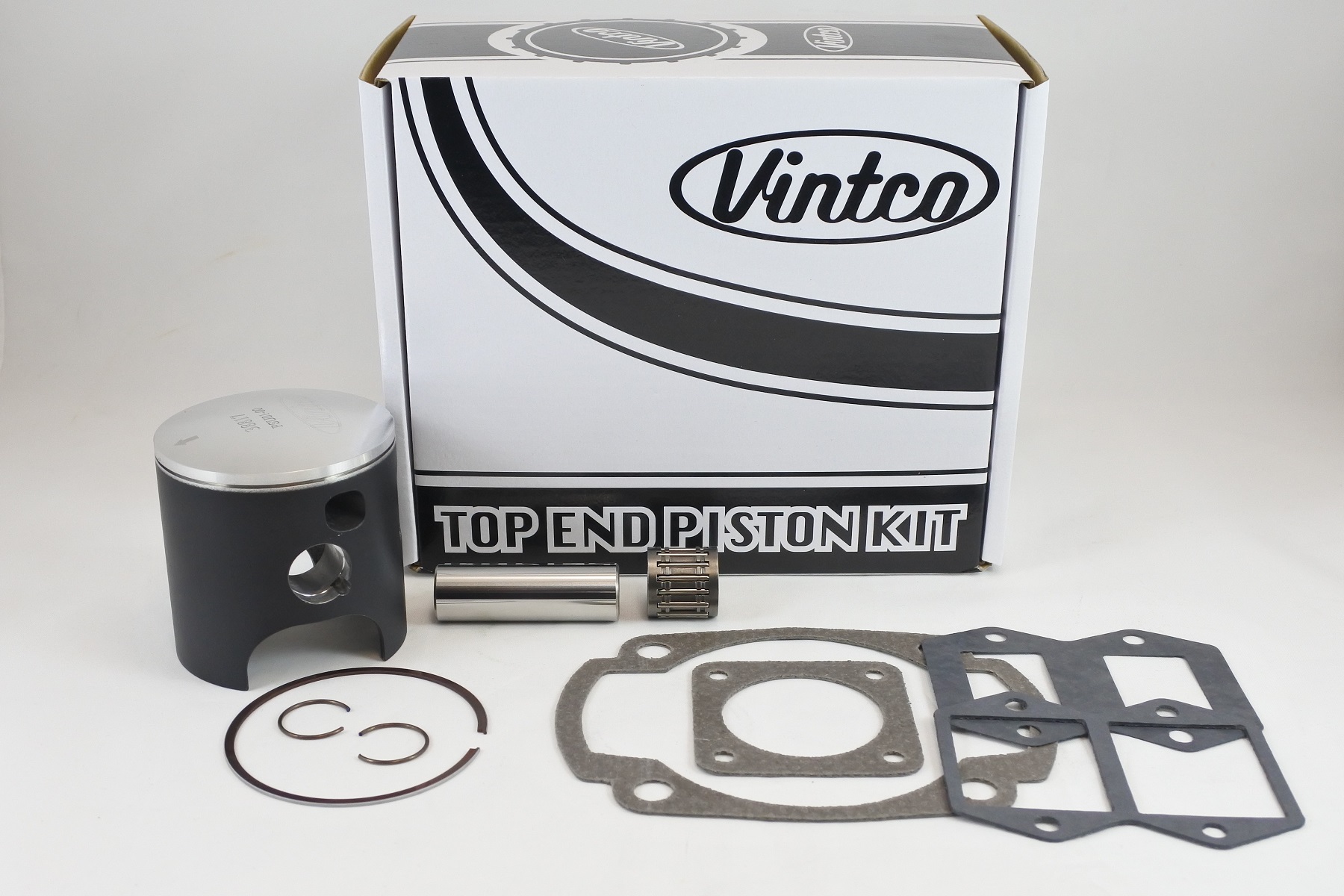 TOP END PISTON KIT 80-81 HUSQVARNA CR OR WR 250 69.5mm STANDARD VINTCO KTU03-00 image 1