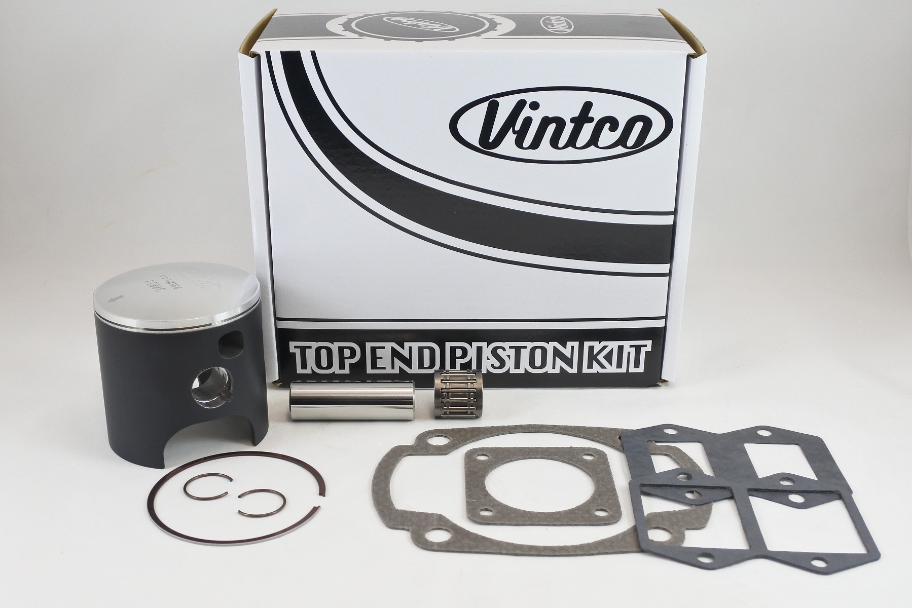 TOP END PISTON KIT 80-81 HUSQVARNA CR WR OR 250 71.0mm 1.5mm OVER VINTCO KTU03-1.5 image 1