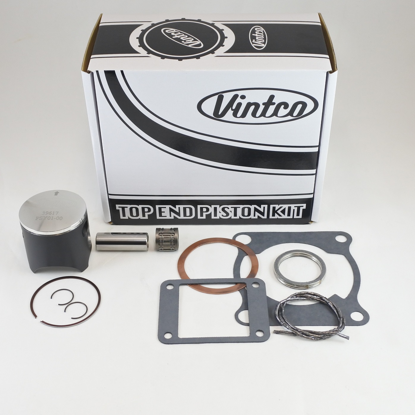 TOP END PISTON KIT 78-78 YAMAHA YZ 125 56.0mm STANDARD 2X3-11111-00-00 VINTCO KTY03-00 thumbnail 2