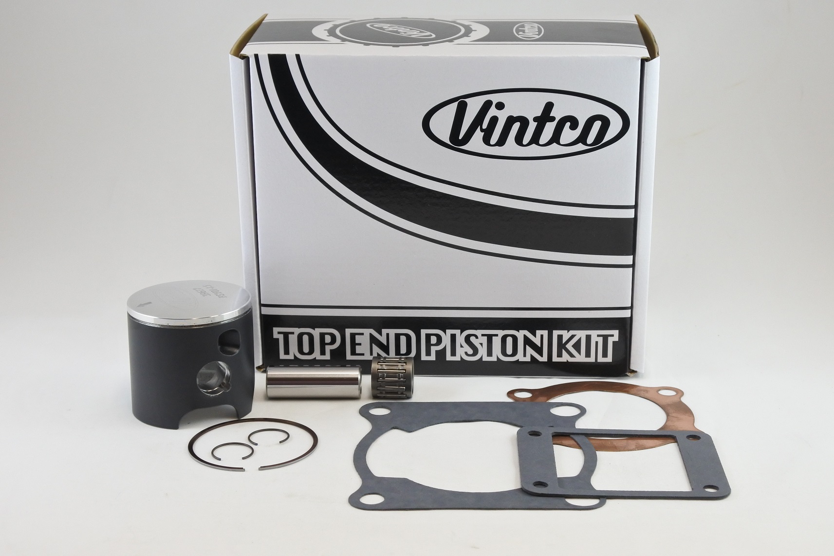 TOP END PISTON KIT 79-79 YAMAHA YZ 125 57.5mm 2K6-11111-00-00 VINTCO KTY04-1.5 image 1