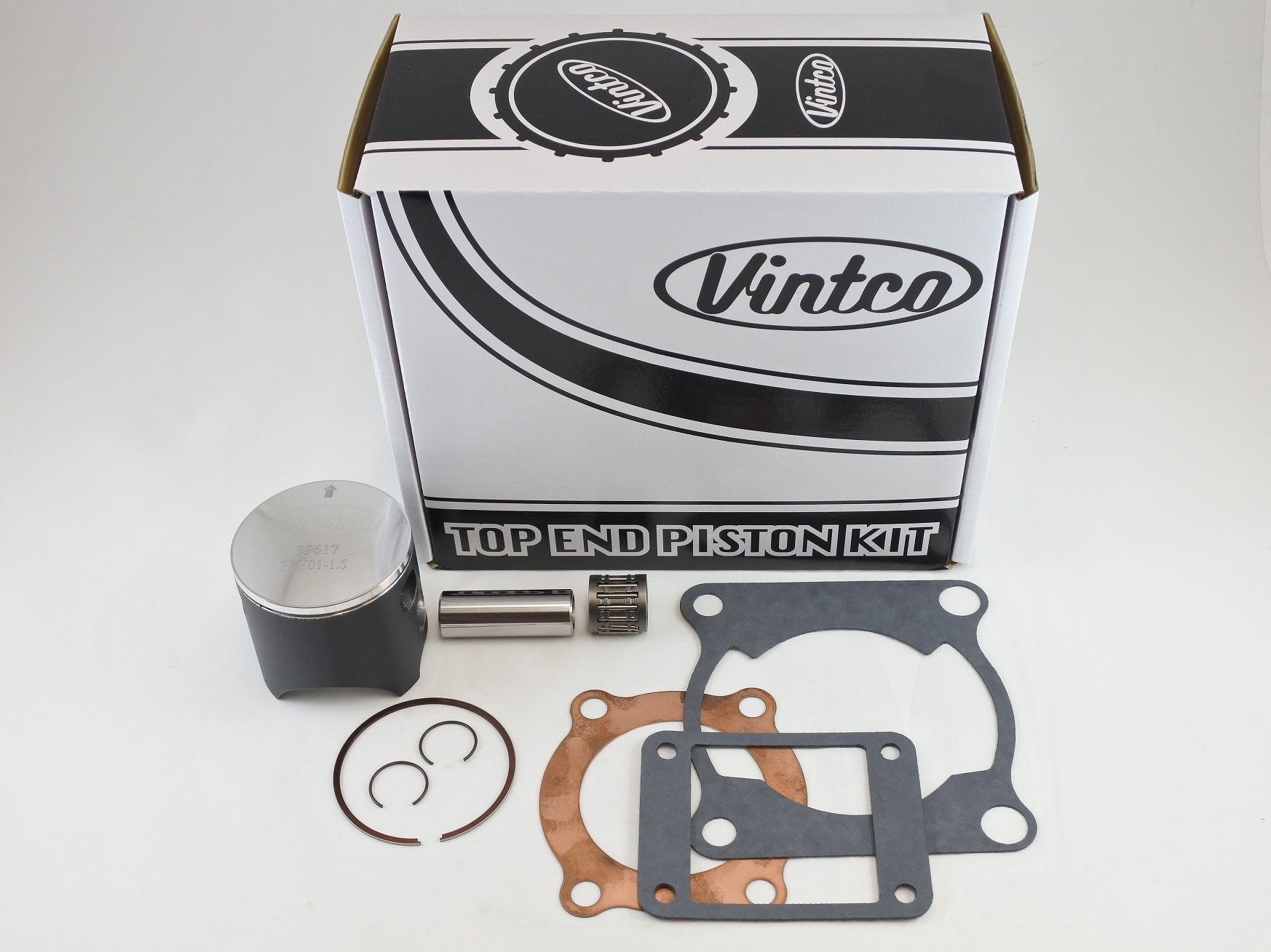 TOP END PISTON KIT 79-79 YAMAHA YZ 125 57.5mm 2K6-11111-00-00 VINTCO KTY04-1.5 thumbnail 2