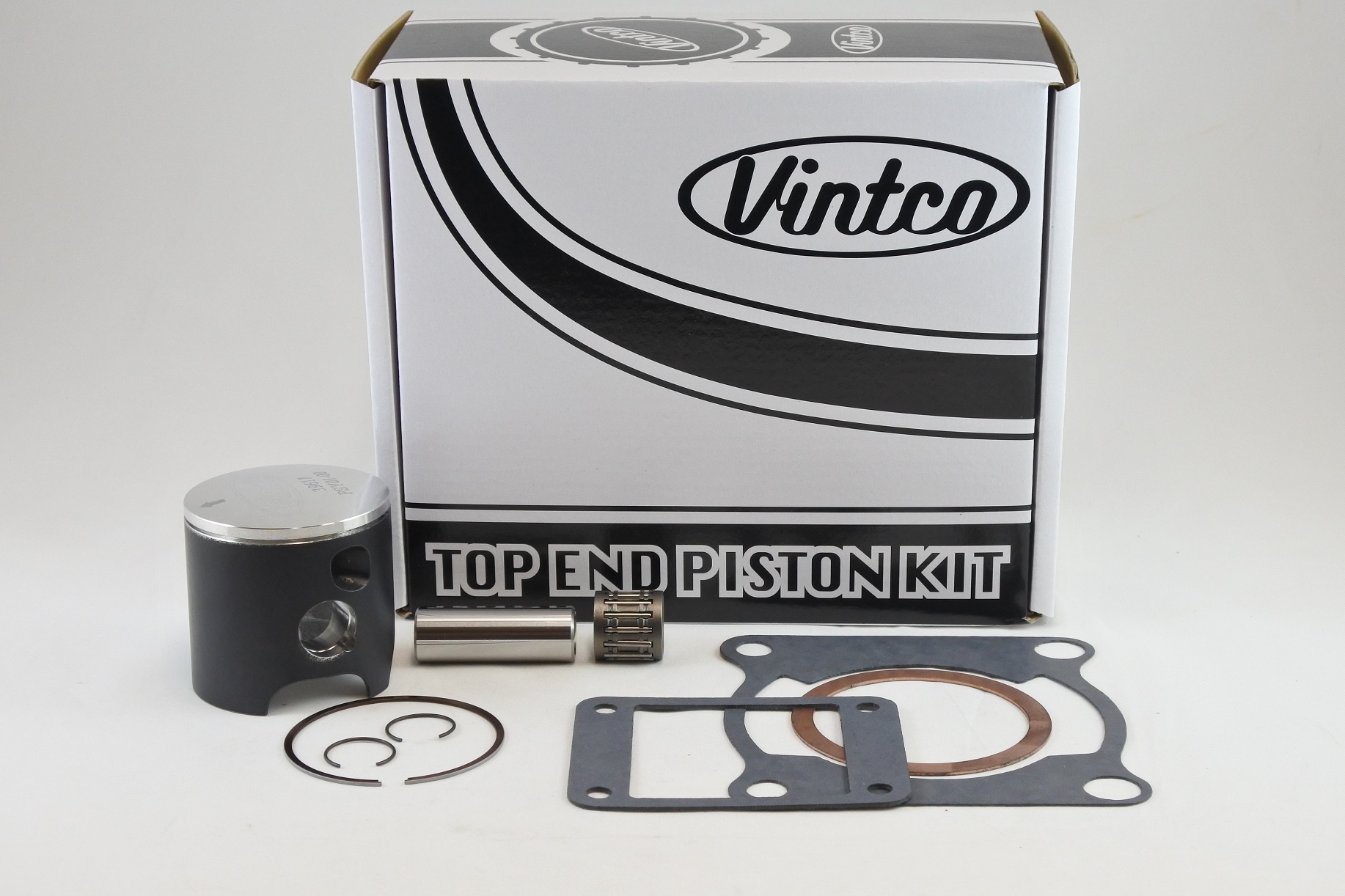 TOP END PISTON KIT 79-79 YAMAHA YZ 125 56.0mm STANDARD 2X3-11111-00-00 VINTCO KTY05-00 image 1