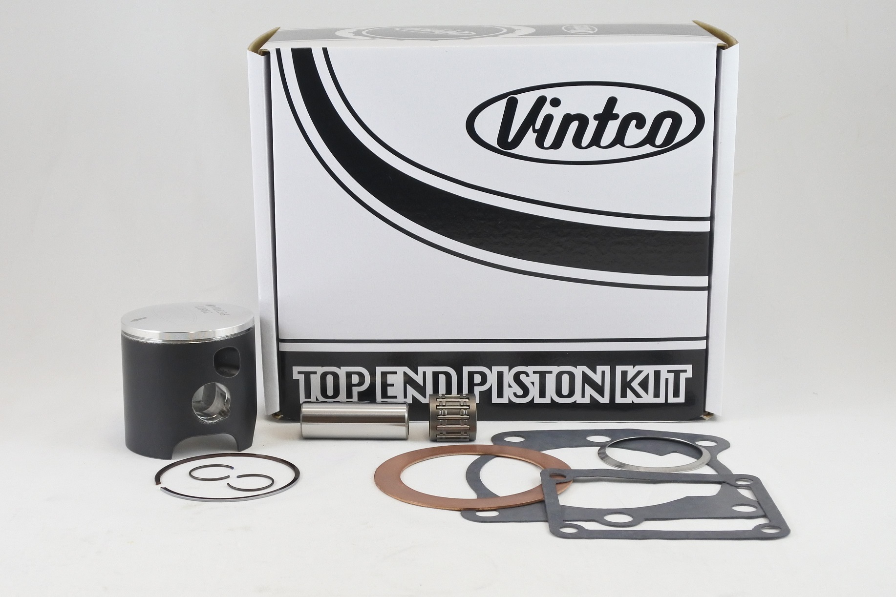 TOP END PISTON KIT 80-80 YAMAHA YZ 125 56mm STANDARD VINTCO KTY06-00 image 1
