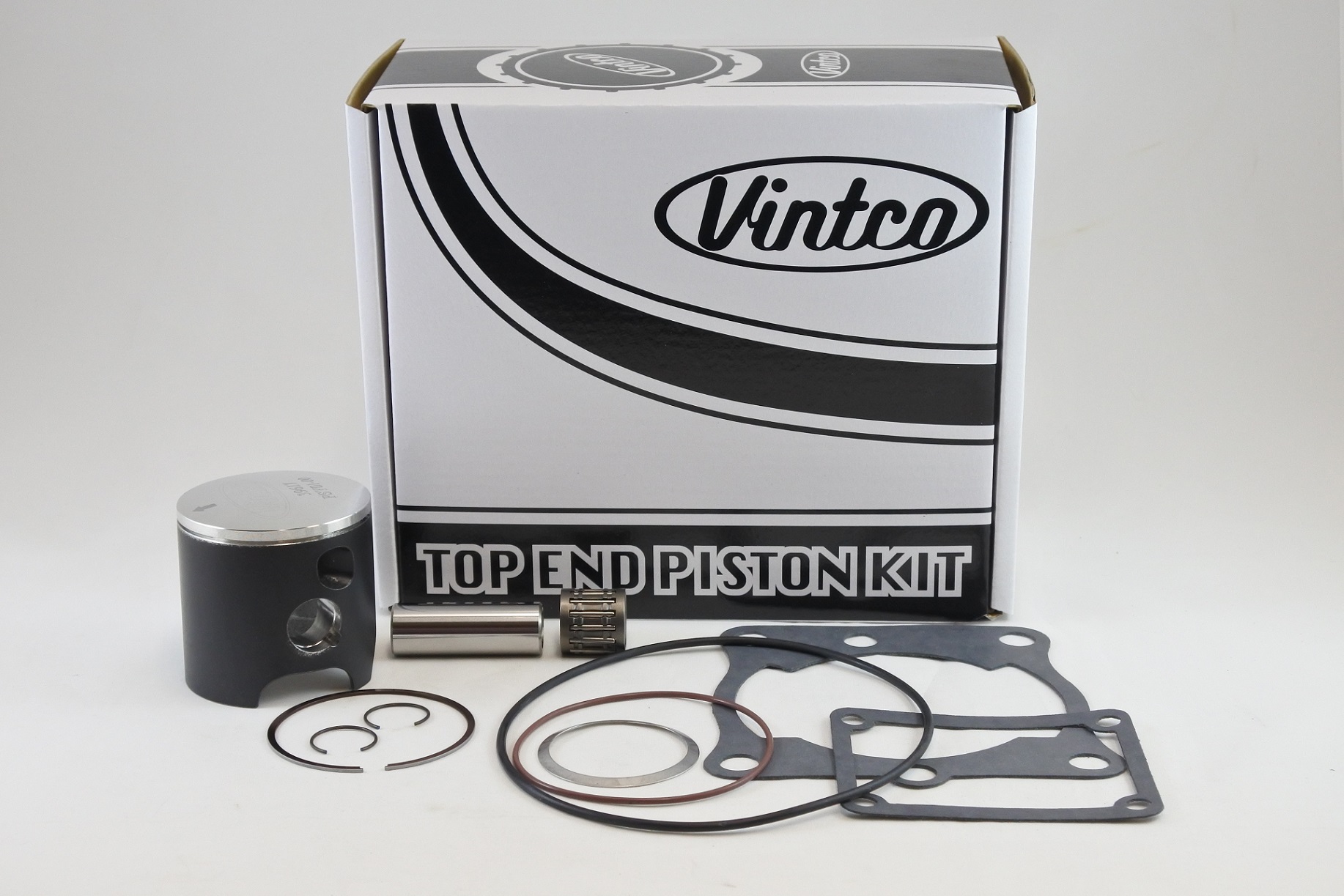 TOP END PISTON KIT 81-81 YAMAHA YZ 125 56.0mm STANDARD VINTCO KTY07-00 image 1