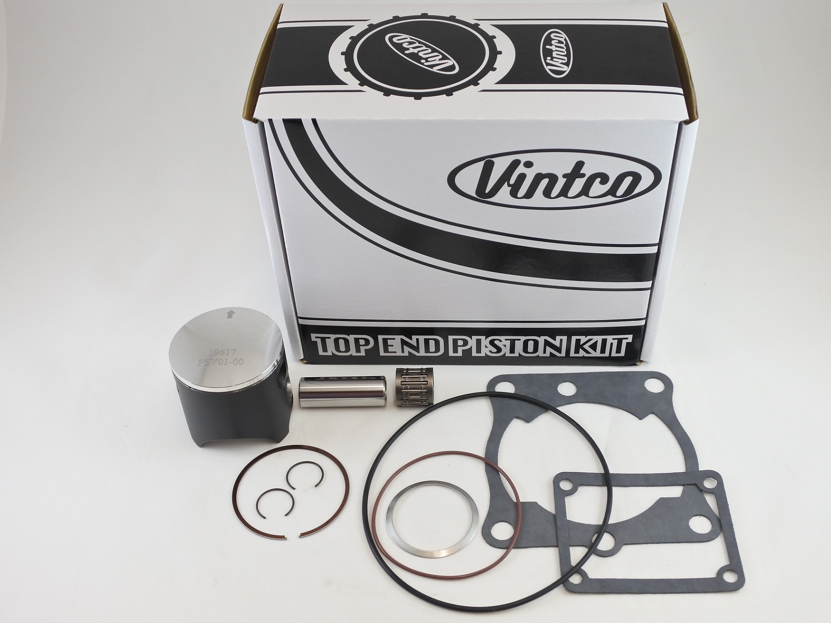 TOP END PISTON KIT 81-81 YAMAHA YZ 125 56.0mm STANDARD VINTCO KTY07-00 thumbnail 2