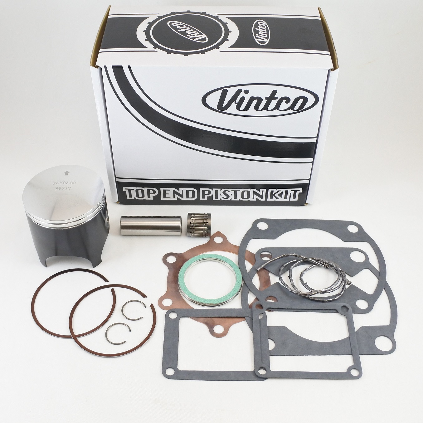 TOP END PISTON KIT 77-77 YAMAHA YZ 250 70.0mm STANDARD VINTCO KTY09-00 thumbnail 2
