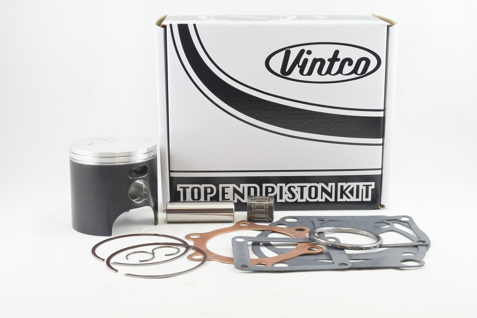 TOP END PISTON KIT 78-78 YAMAHA YZ 250 70.5mm 0.5mm OVER VINTCO KTY10-0.5 image 1
