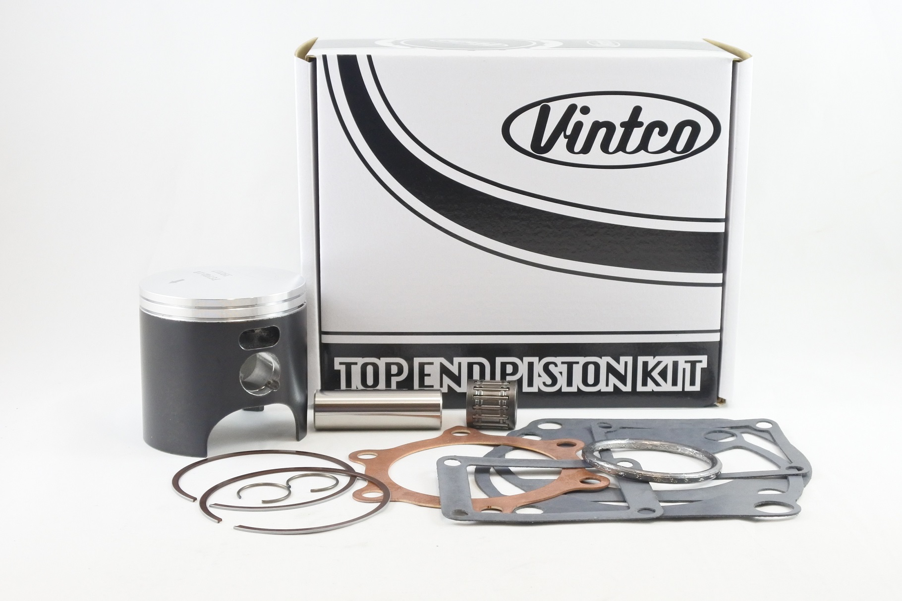 TOP END PISTON KIT 78-78 YAMAHA YZ 250 71.0mm 1.0mm OVER VINTCO KTY10-1.0 image 1
