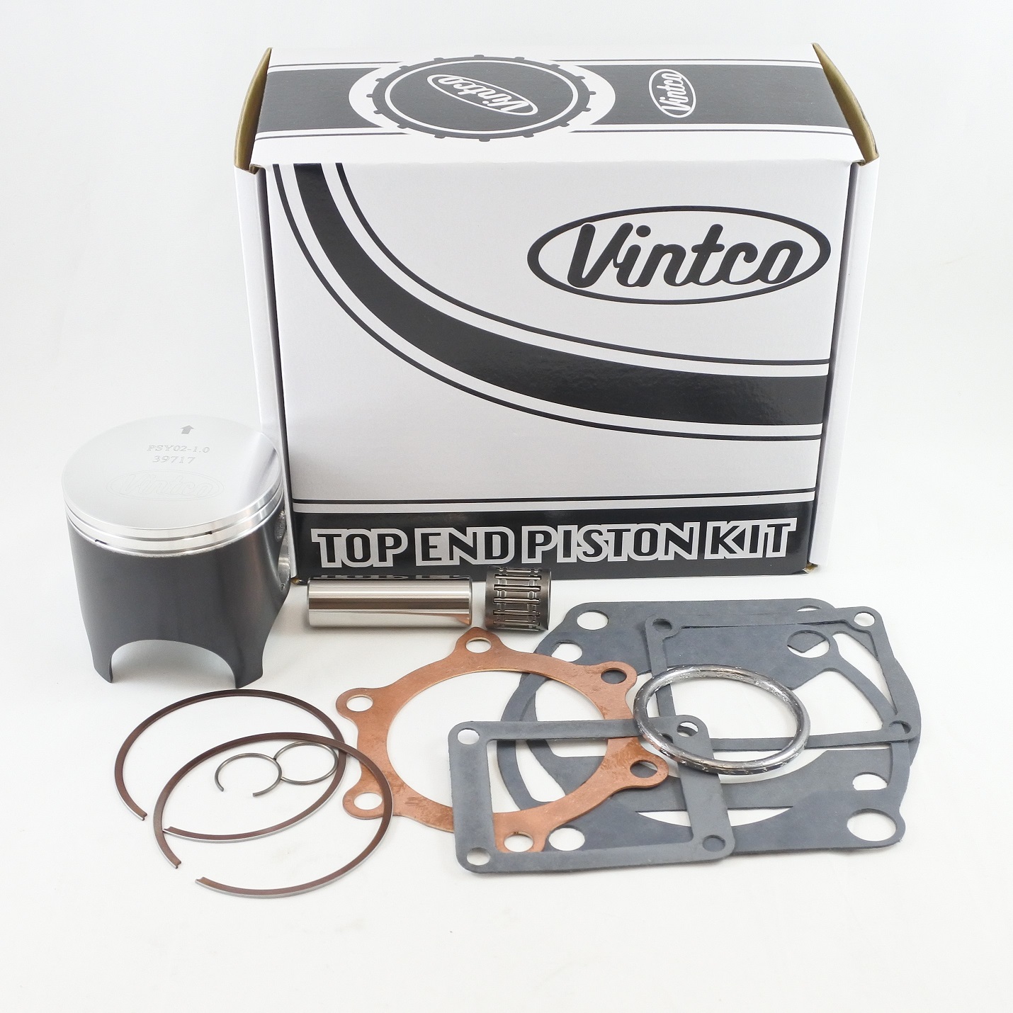 TOP END PISTON KIT 78-78 YAMAHA YZ 250 71.0mm 1.0mm OVER VINTCO KTY10-1.0 thumbnail 2