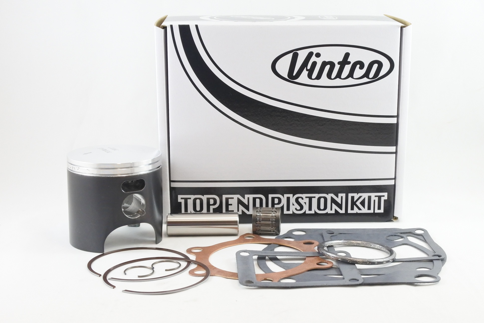 TOP END PISTON KIT 78-78 YAMAHA YZ 250 71.5mm 1.5mm OVER VINTCO KTY10-1.5 image 1