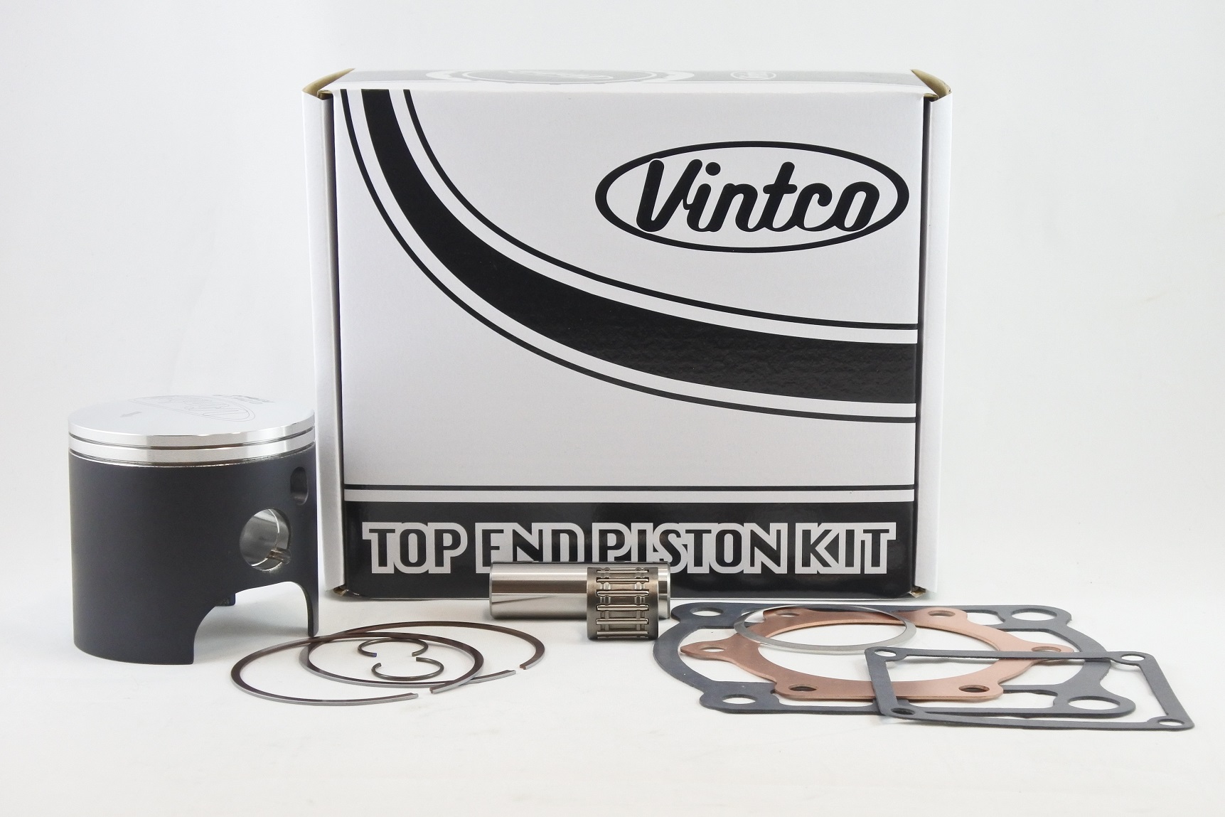 TOP END PISTON KIT 80-81 YAMAHA YZ 250 72mm 2.0mm OVER VINTCO KTY12-2.0 image 1